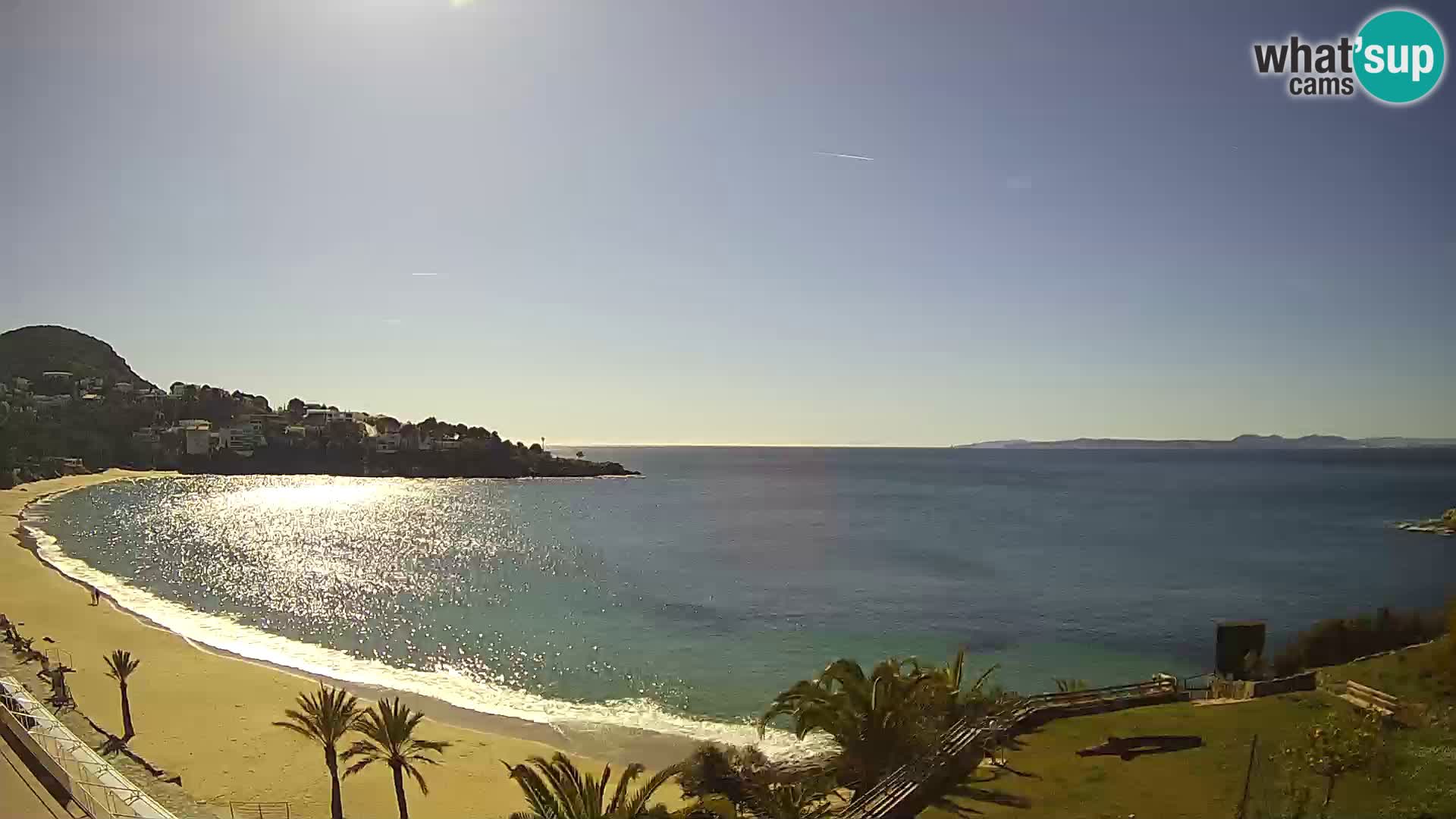 Playa de l’Almadrava camera en vivo Roses – Costa Brava – Espana