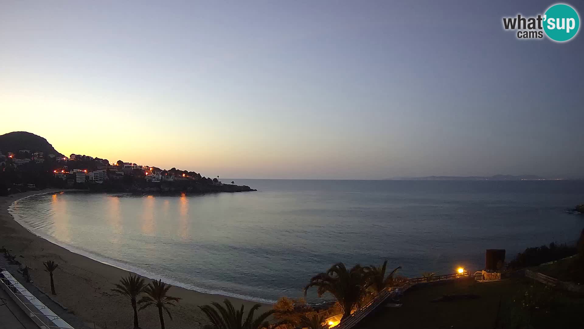 Platja de l’Almadrava Spiaggia Live Webcam Roses – Costa Brava – Spagna