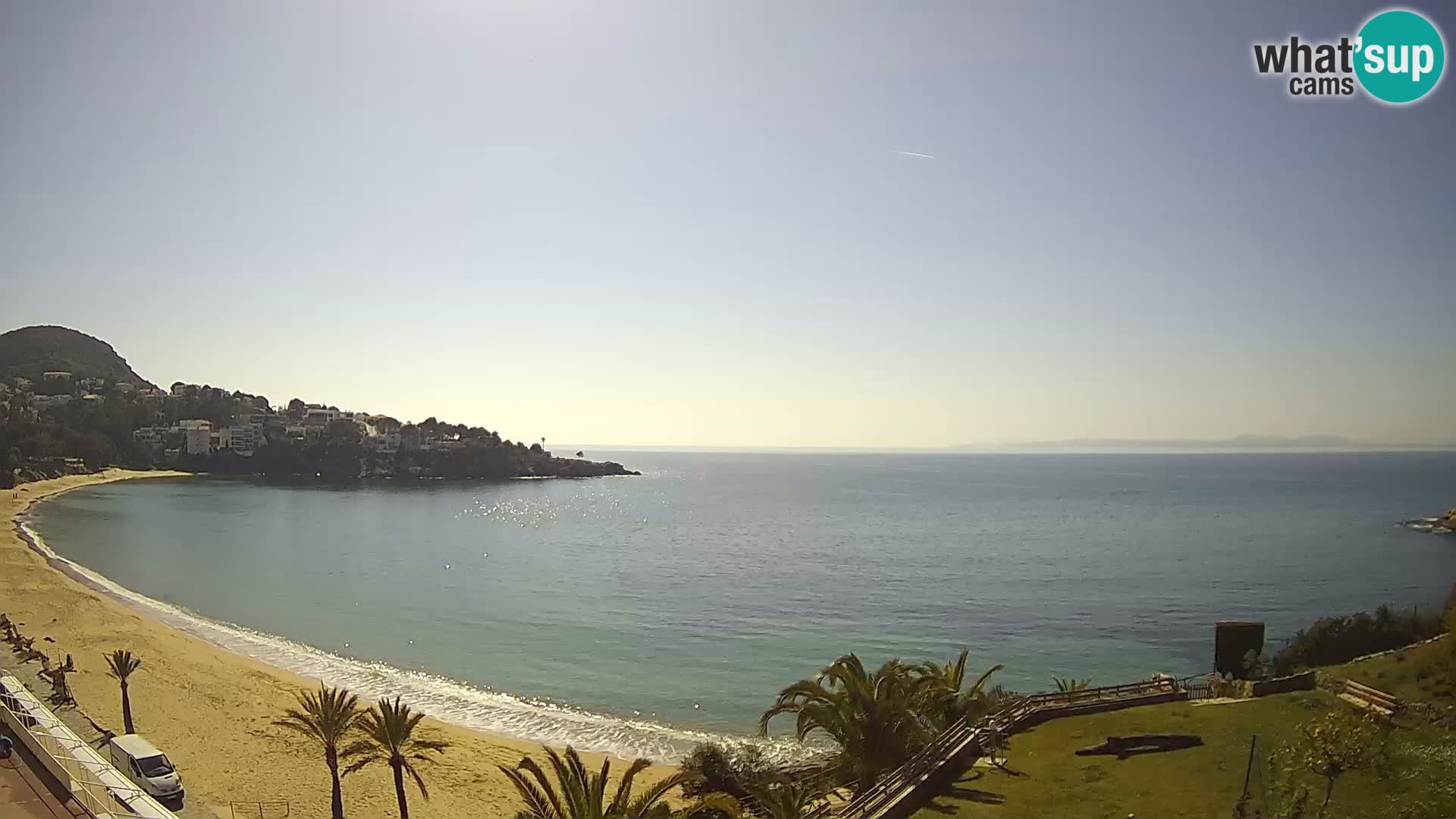 Plaža de l’Almadrava web kamera Roses – Costa Brava – Španjolska