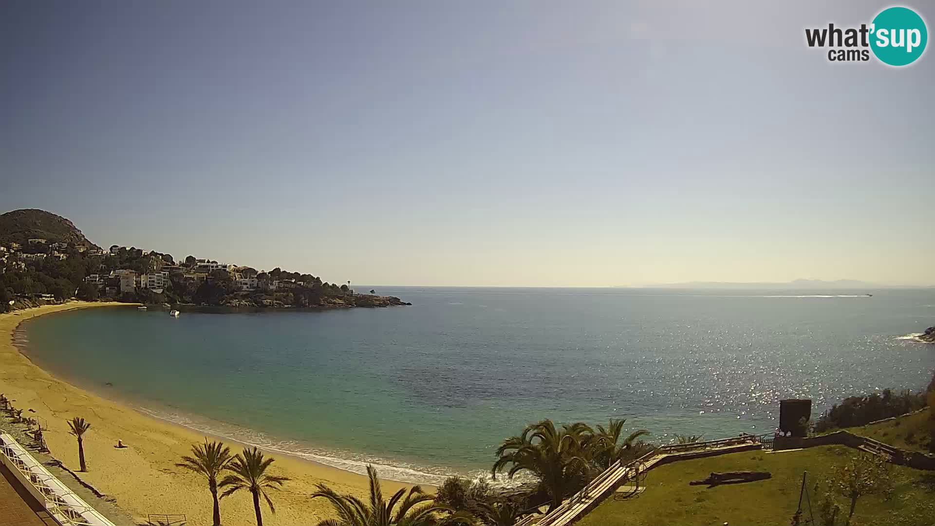 Platja de l’Almadrava Spiaggia Live Webcam Roses – Costa Brava – Spagna