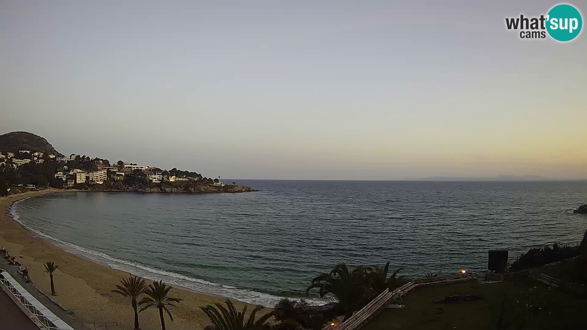 Platja de l’Almadrava beach Live Webcam Roses – Costa Brava – Spain