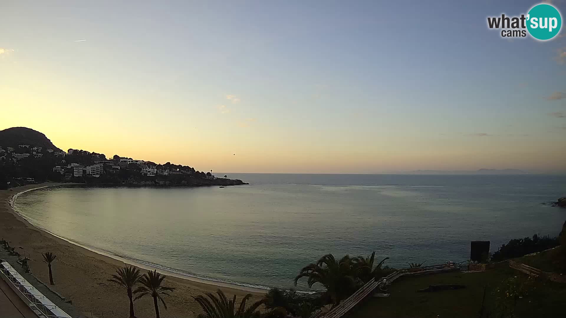 Playa de l’Almadrava camera en vivo Roses – Costa Brava – Espana