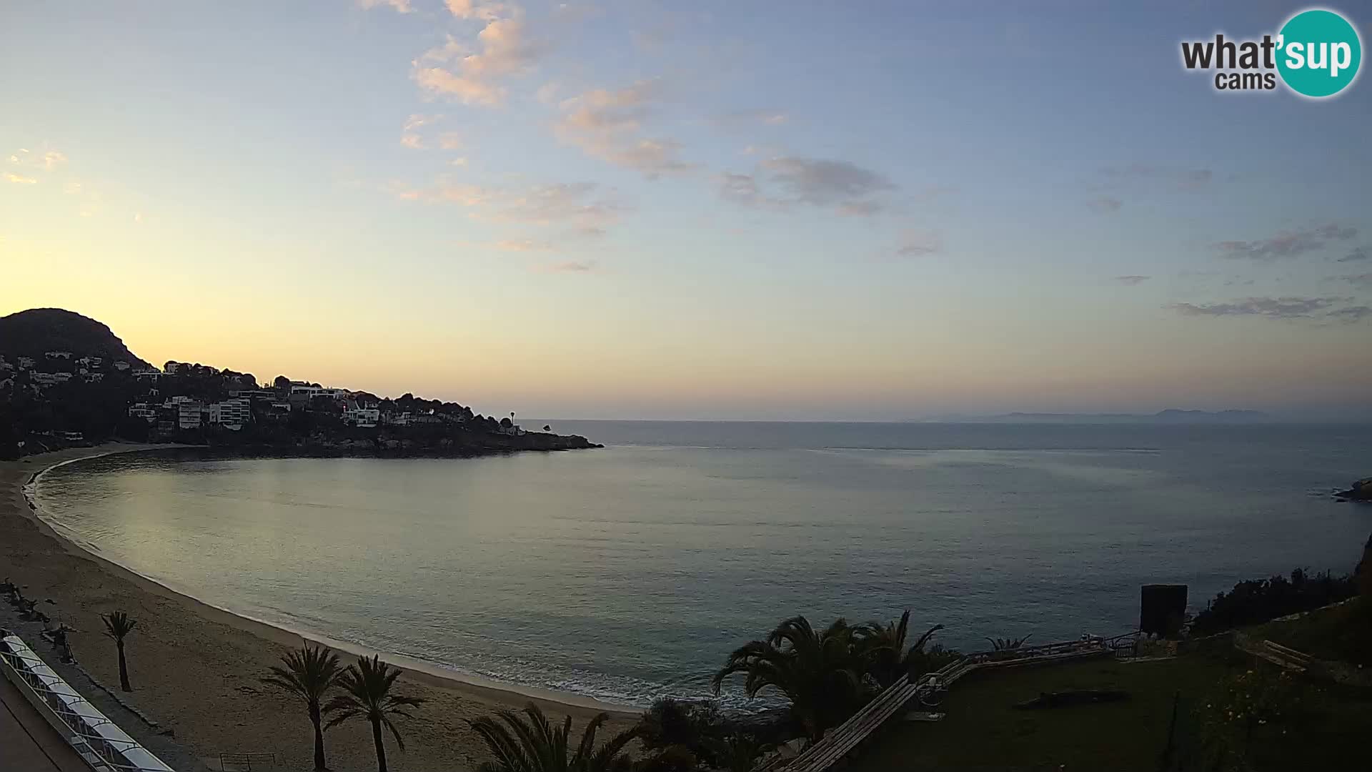 Platja de l’Almadrava Spiaggia Live Webcam Roses – Costa Brava – Spagna