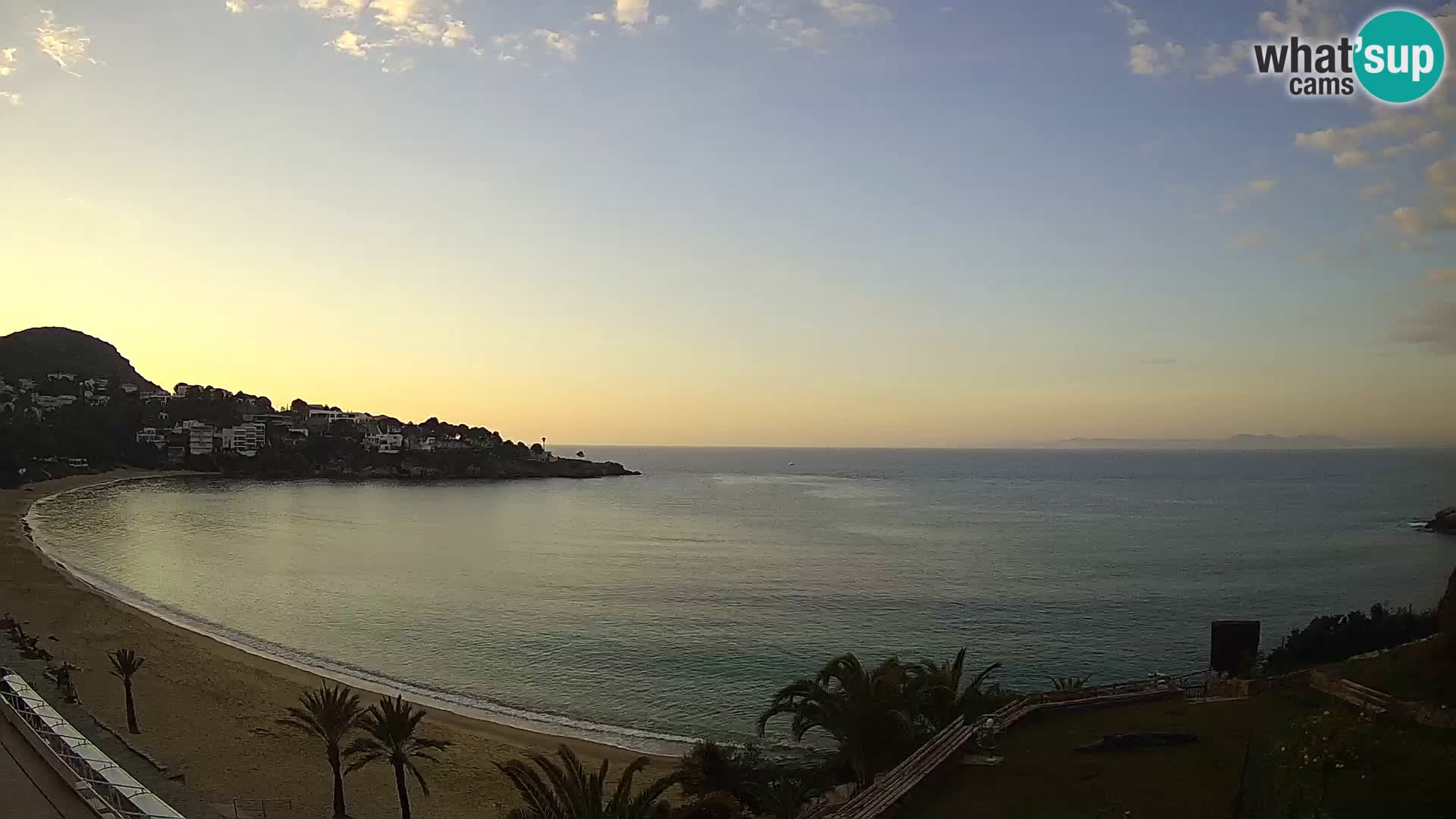 Platja de l’Almadrava Strand Webcam Roses – Costa Brava – Spanien