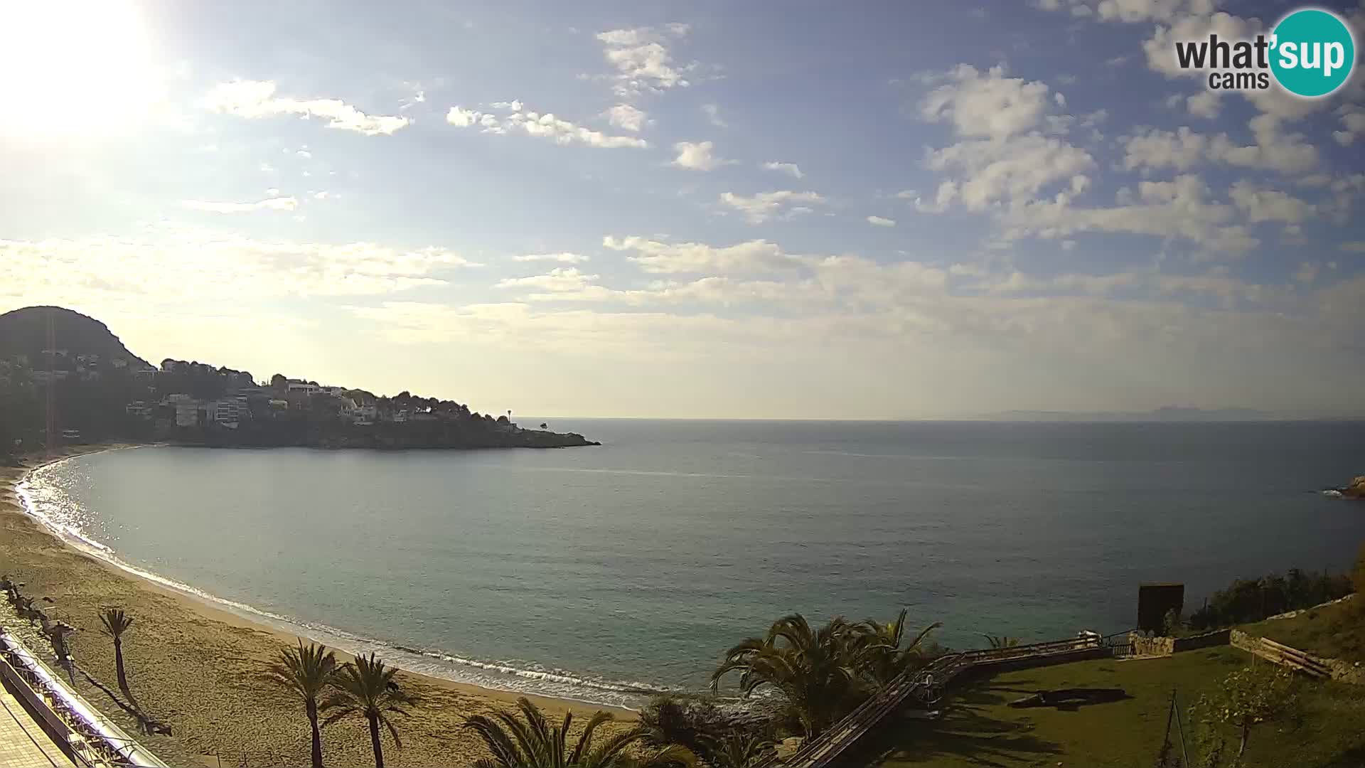 Platja de l’Almadrava Strand Webcam Roses – Costa Brava – Spanien