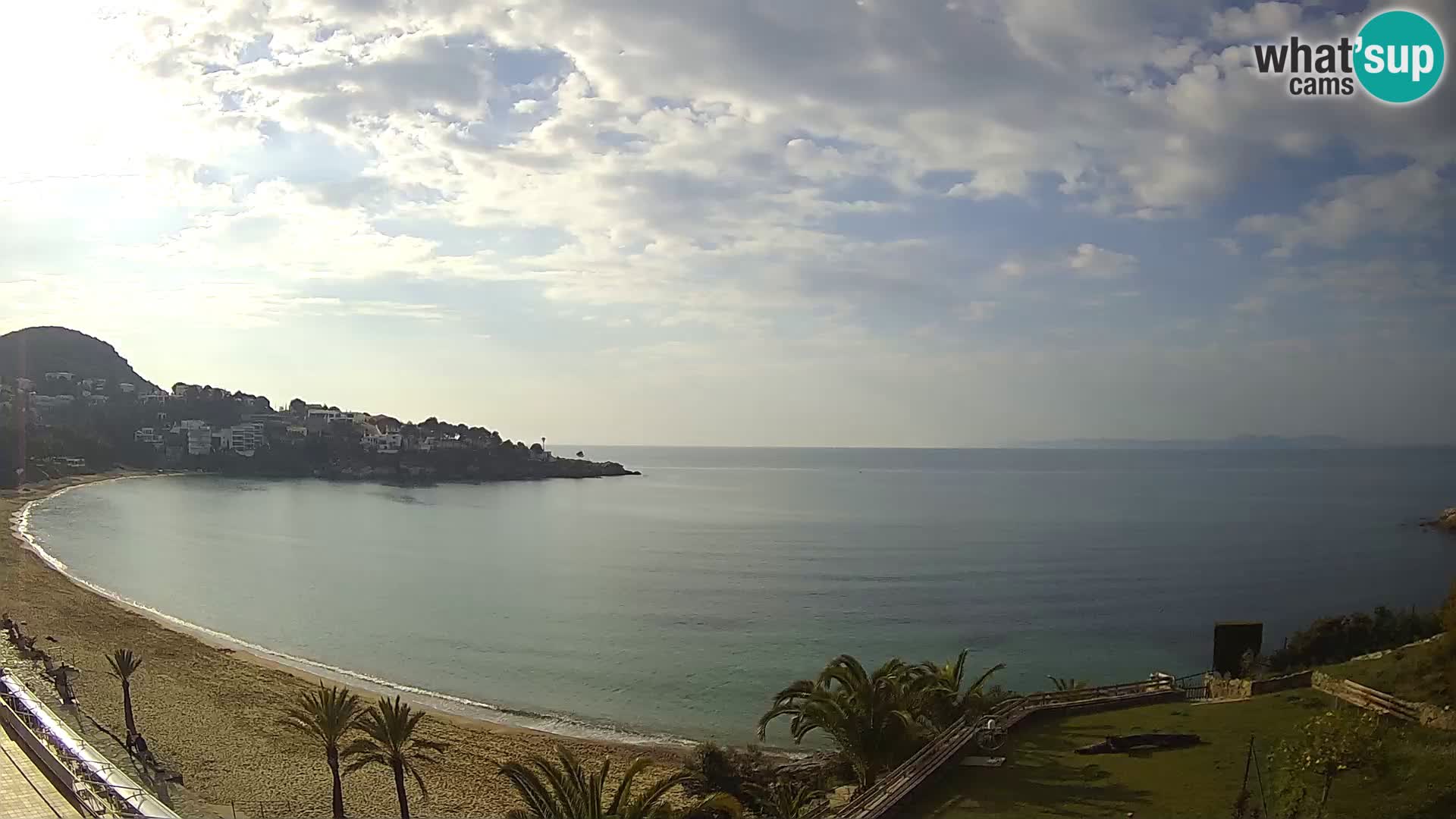 Platja de l’Almadrava Strand Webcam Roses – Costa Brava – Spanien