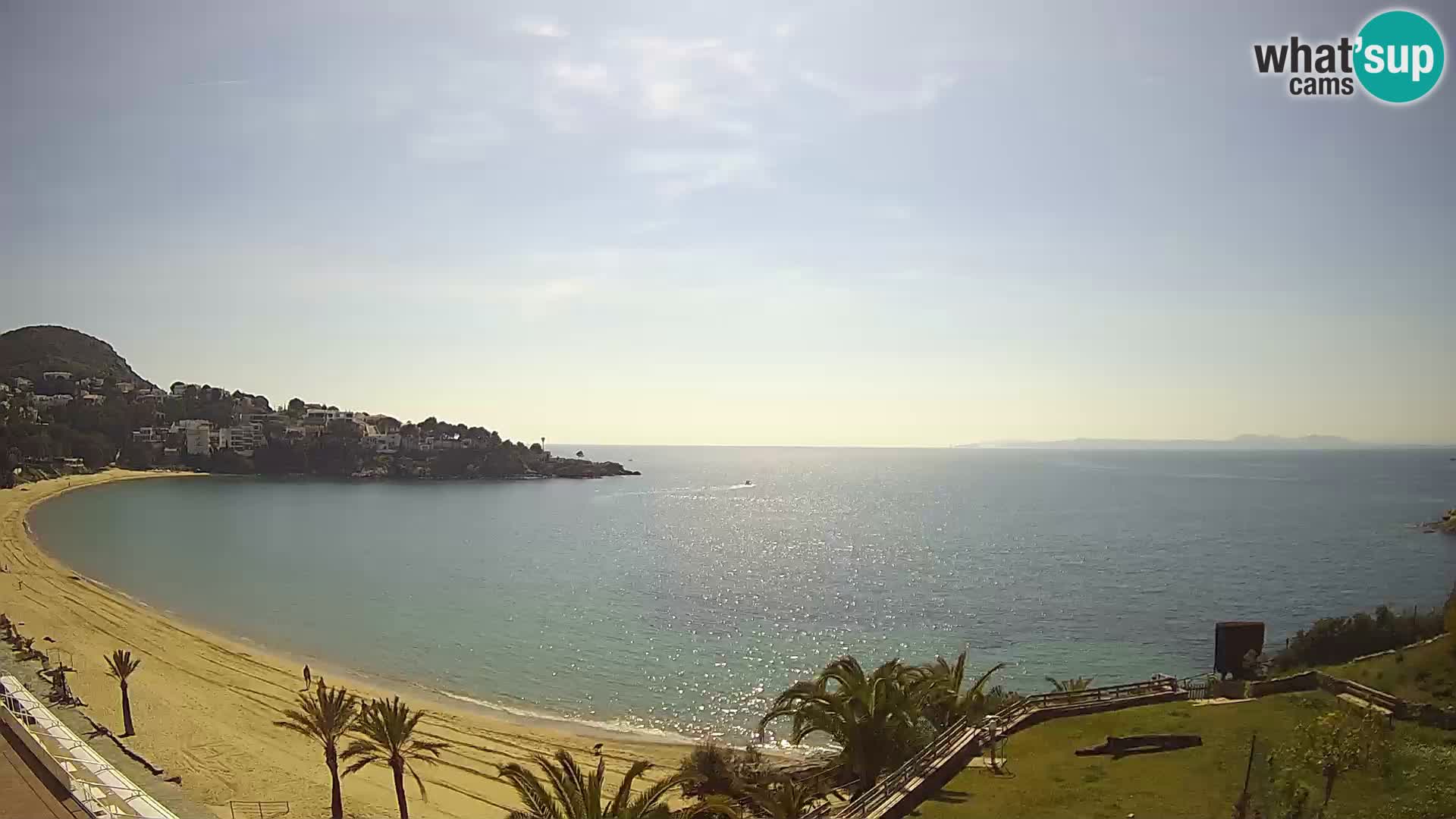 Platja de l’Almadrava Spiaggia Live Webcam Roses – Costa Brava – Spagna