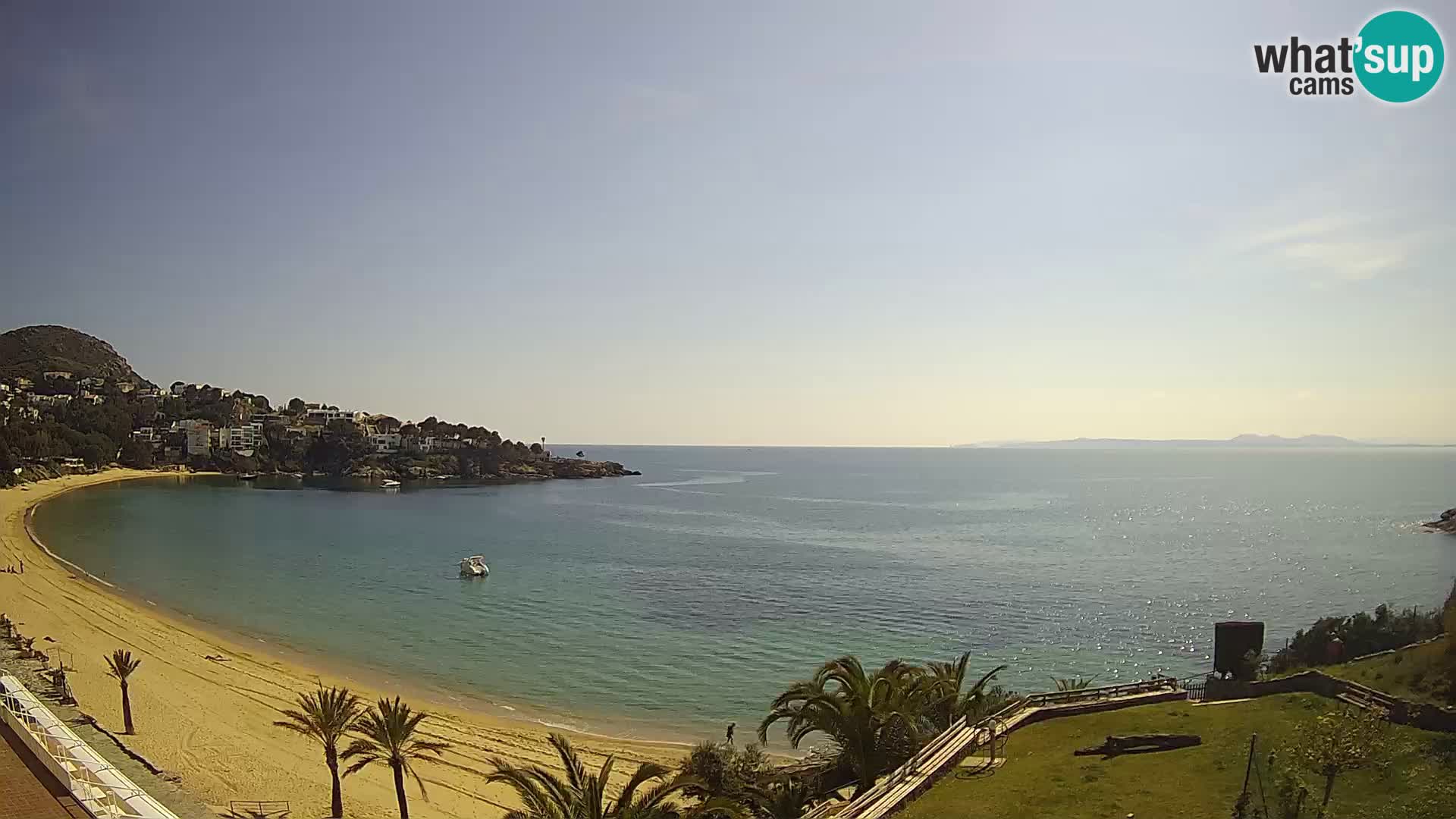 Platja de l’Almadrava Spiaggia Live Webcam Roses – Costa Brava – Spagna