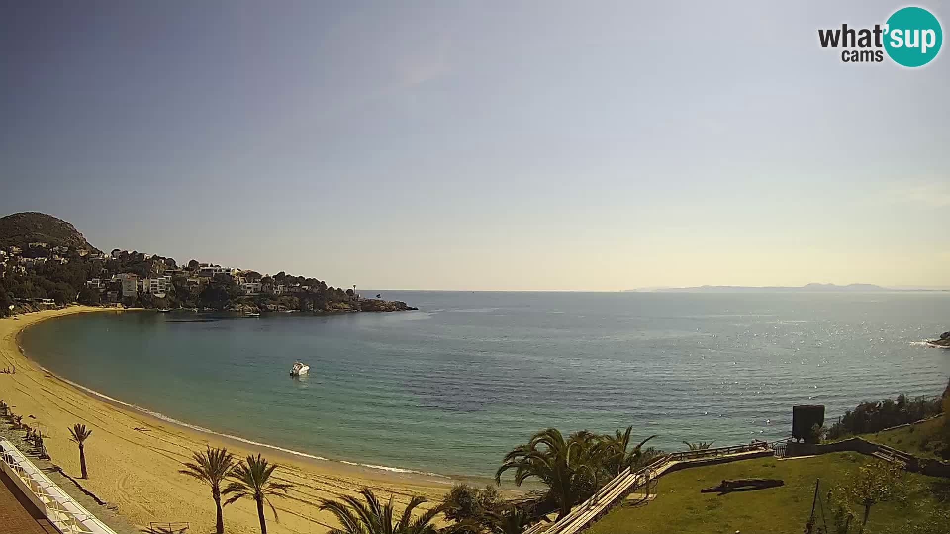 Platja de l’Almadrava Spiaggia Live Webcam Roses – Costa Brava – Spagna