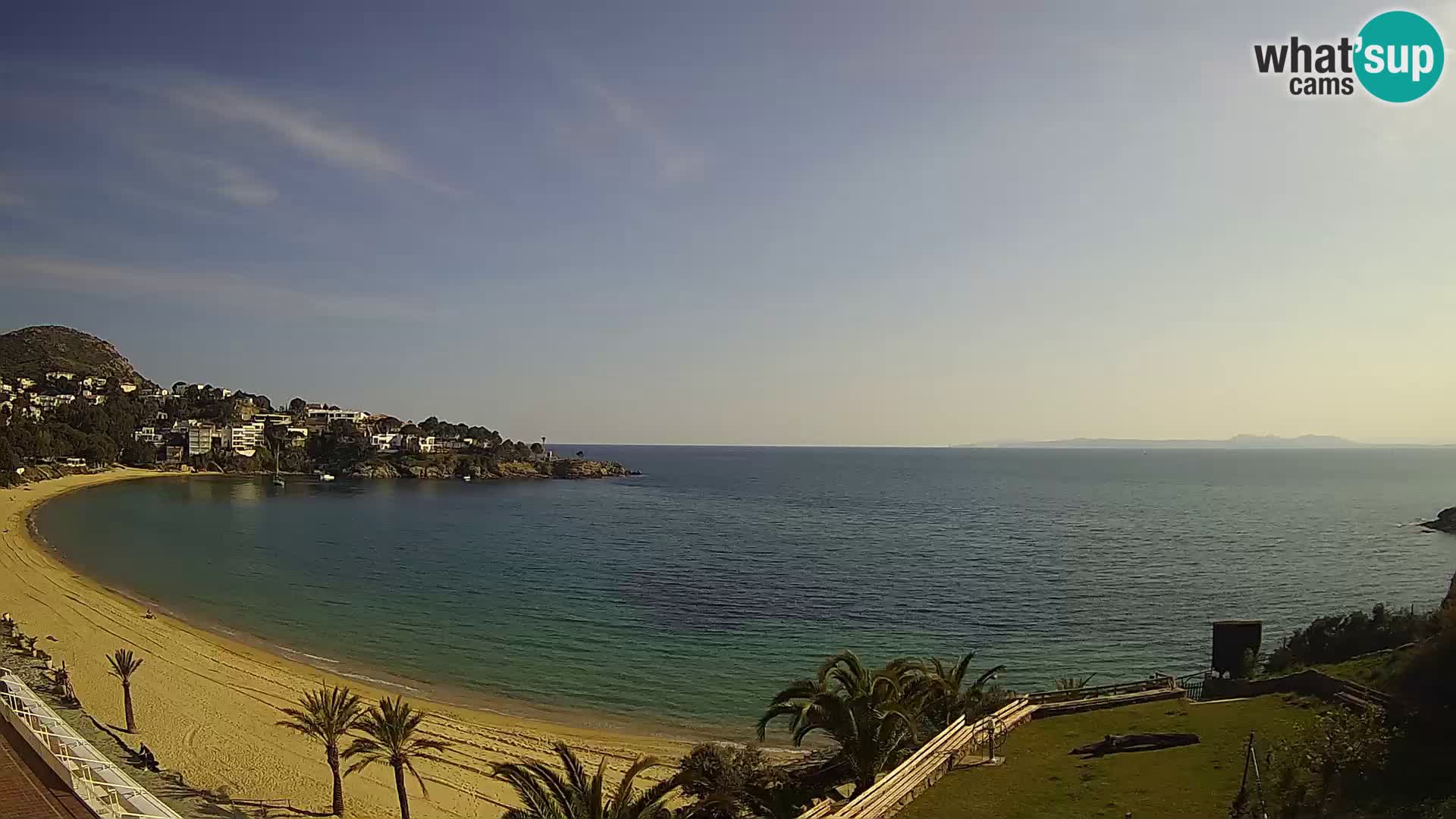 Plage de l’Almadrava Livecam Roses – Costa Brava – Espagne