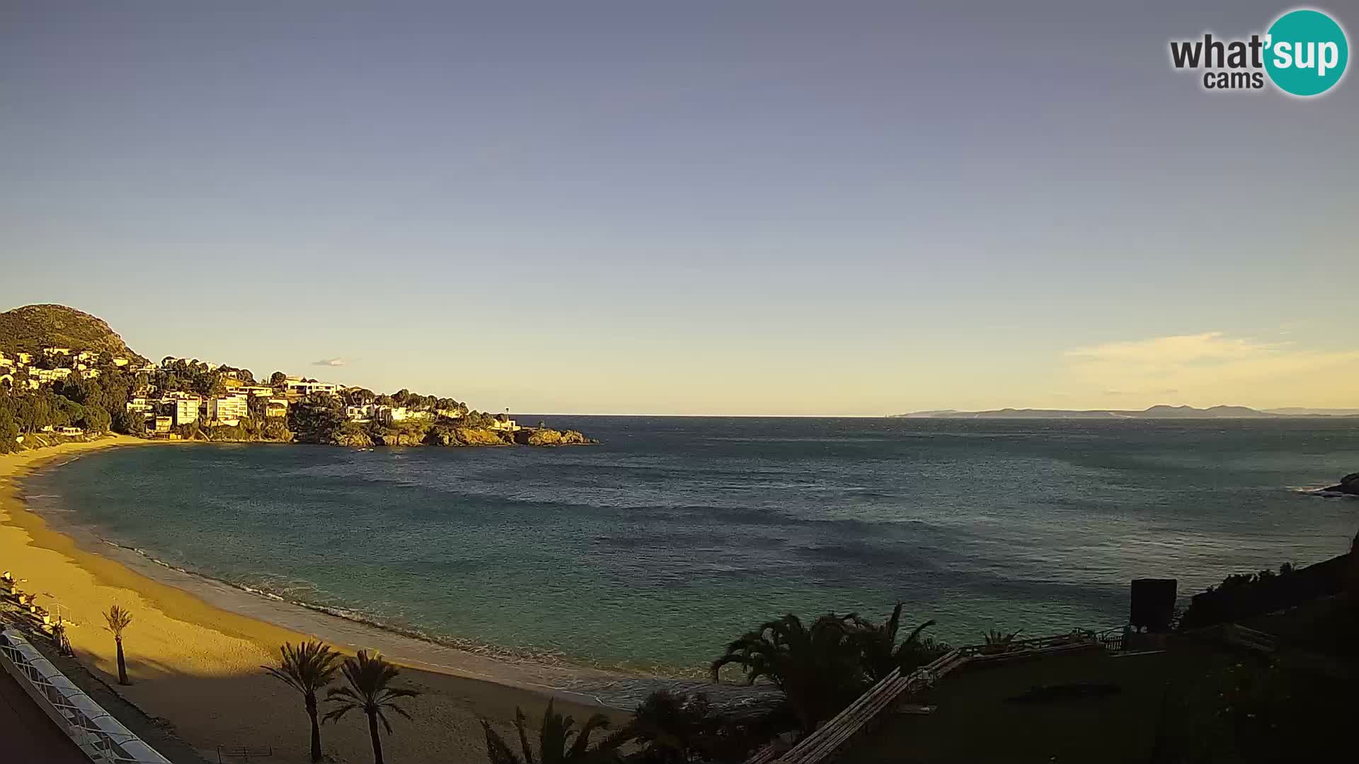 Playa de l’Almadrava camera en vivo Roses – Costa Brava – Espana