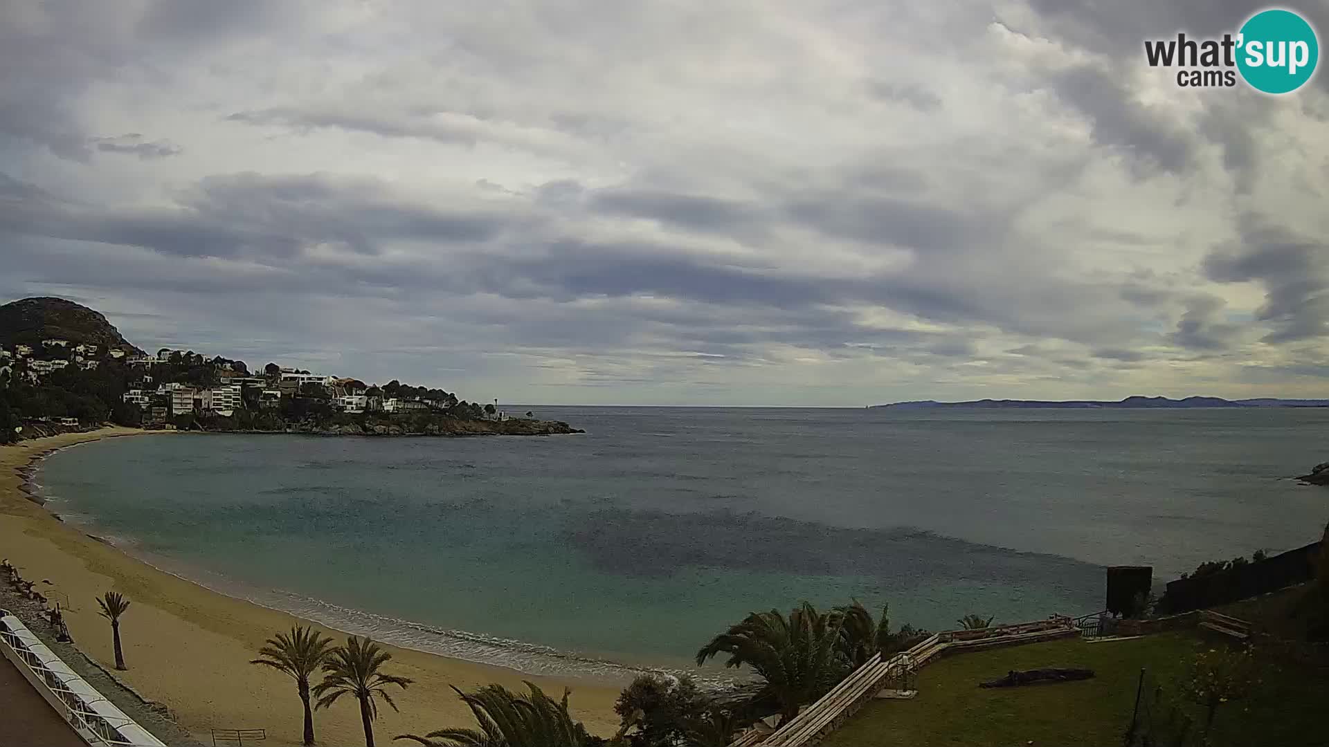 Platja de l’Almadrava Strand Webcam Roses – Costa Brava – Spanien