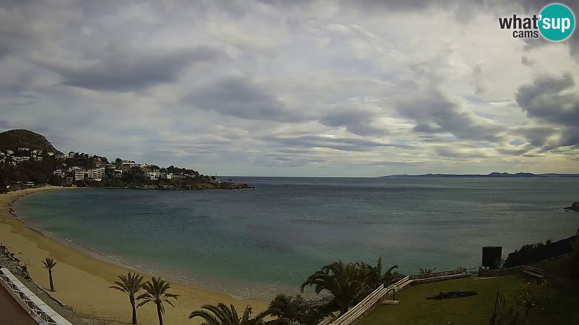 Platja de l’Almadrava Strand Webcam Roses – Costa Brava – Spanien