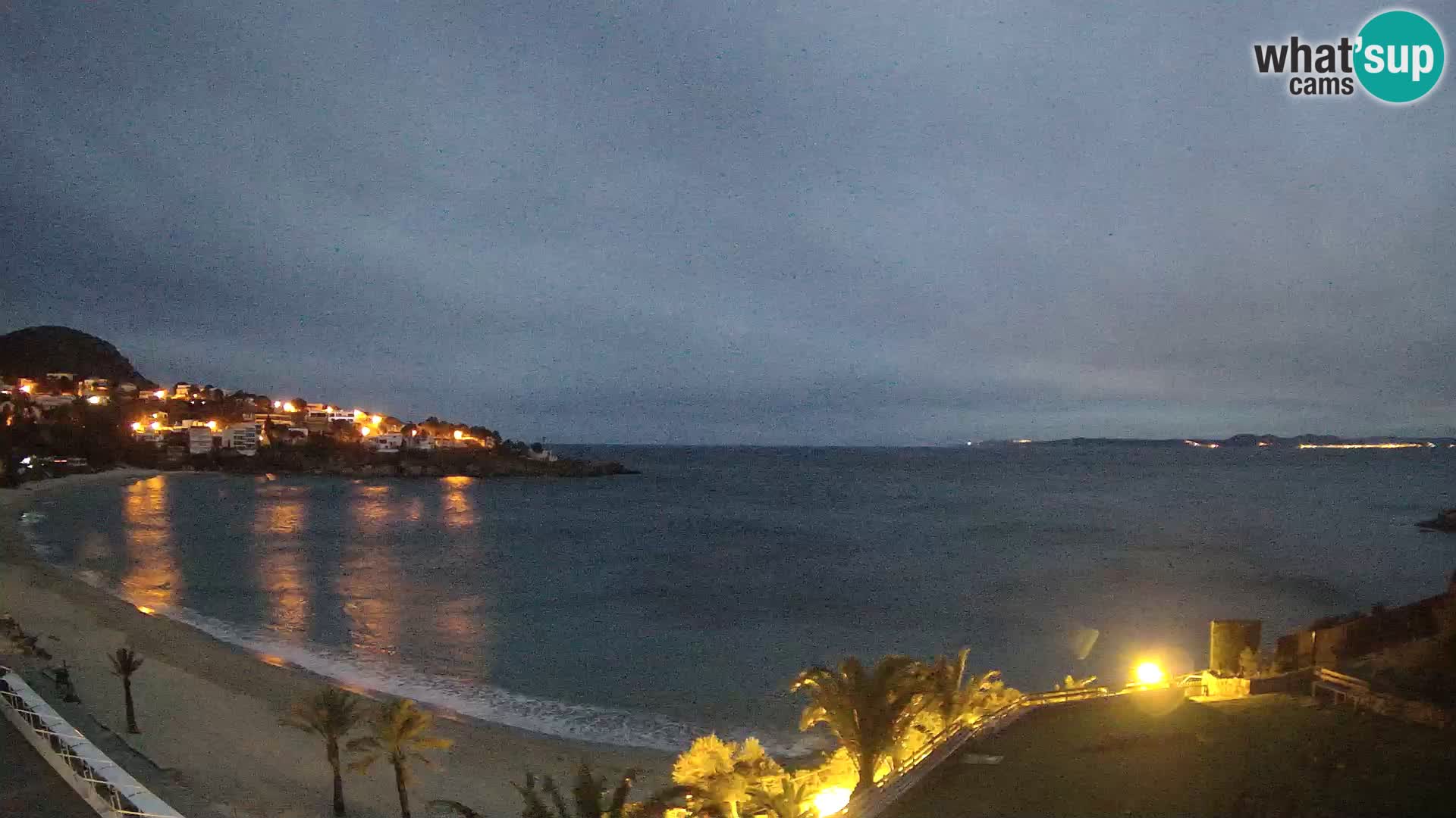 Platja de l’Almadrava Spiaggia Live Webcam Roses – Costa Brava – Spagna