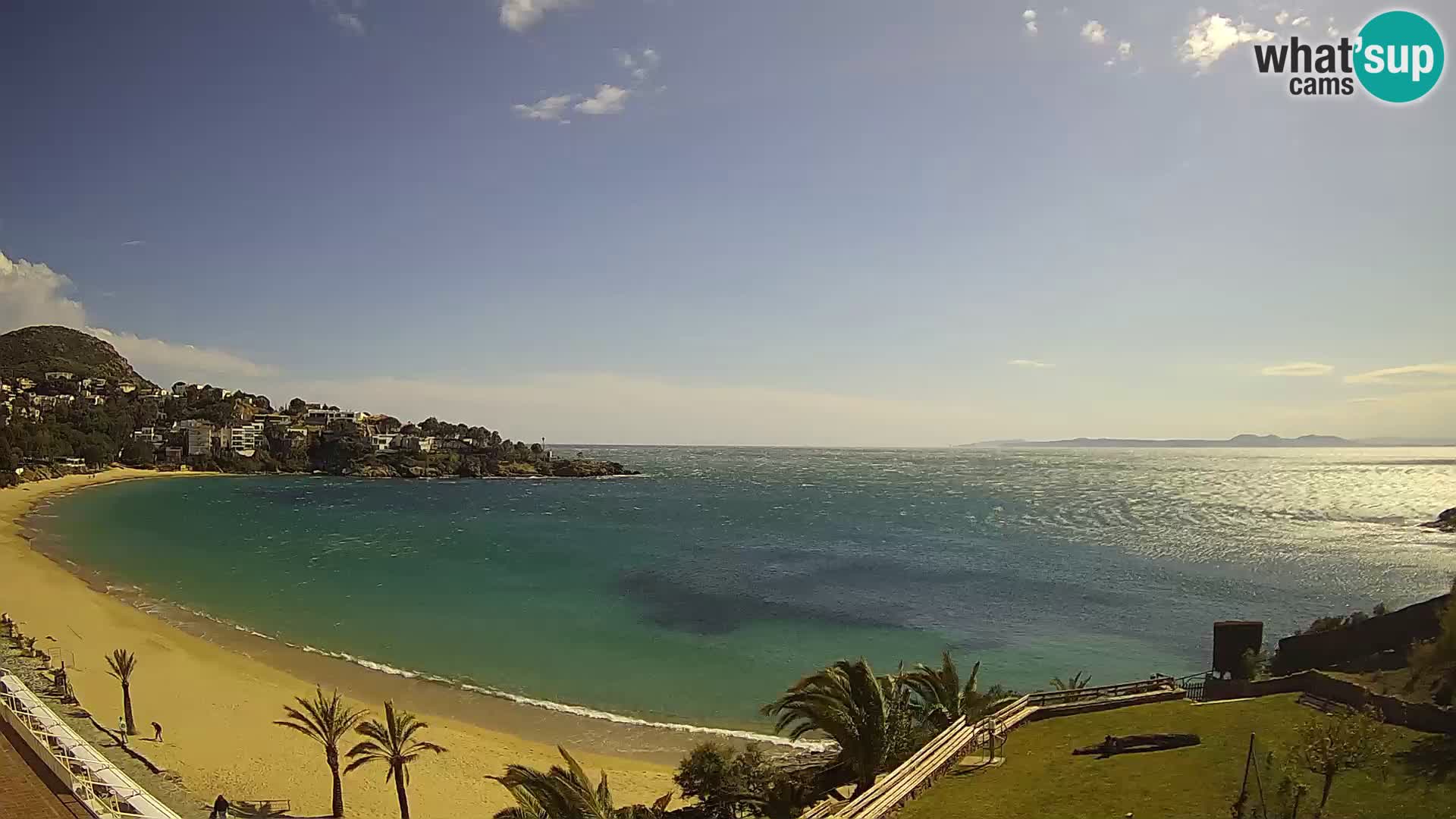 Plage de l’Almadrava Livecam Roses – Costa Brava – Espagne