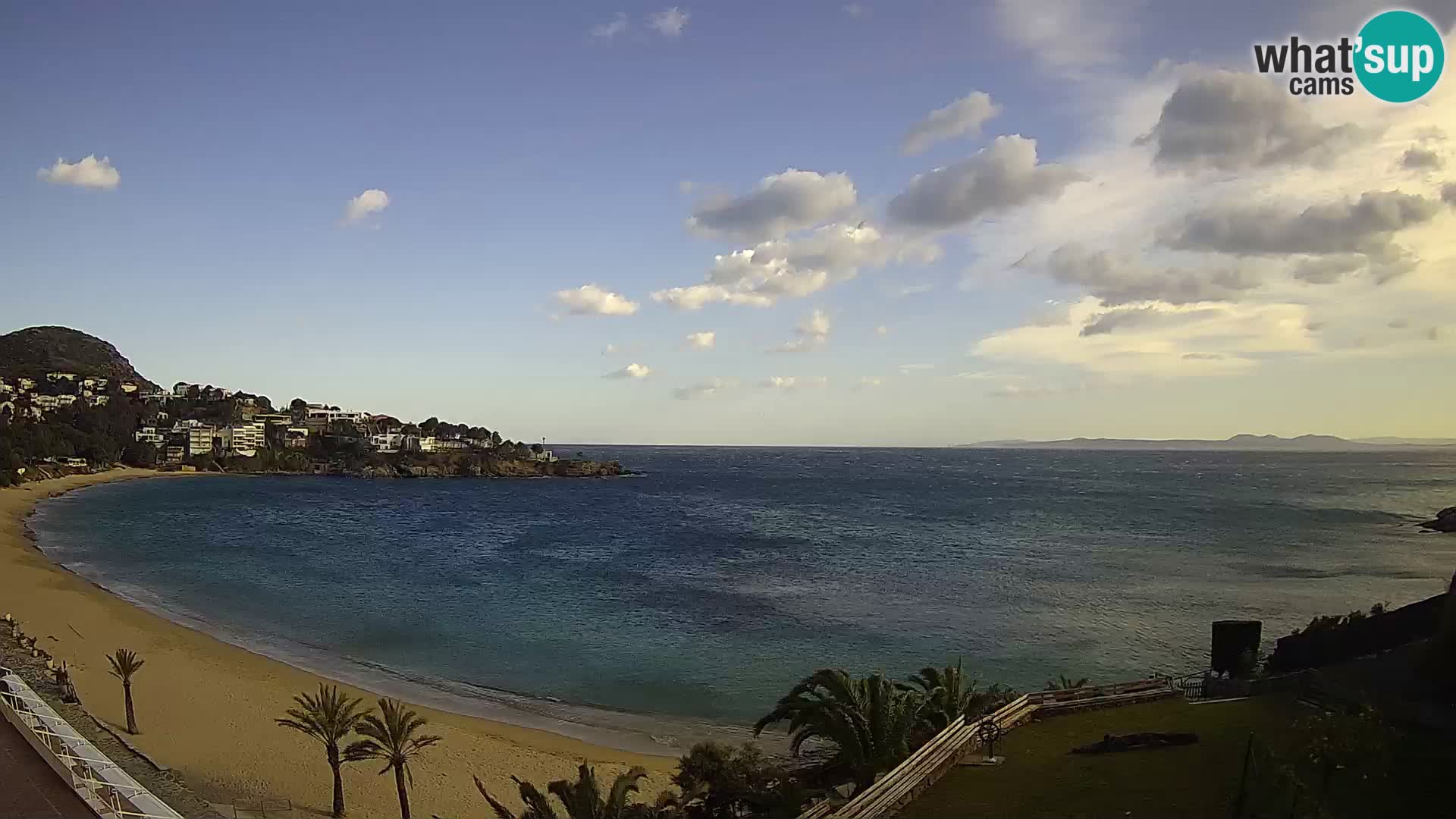 Plage de l’Almadrava Livecam Roses – Costa Brava – Espagne