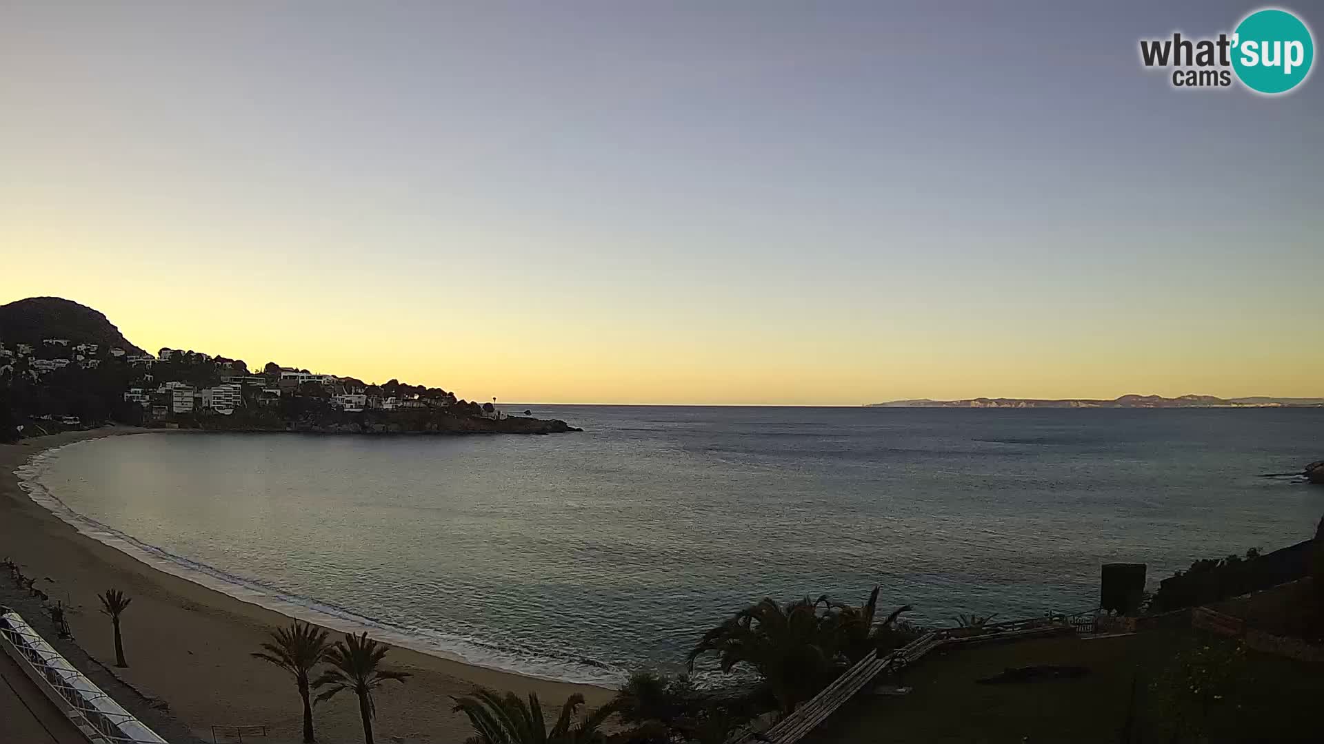 Platja de l’Almadrava Strand Webcam Roses – Costa Brava – Spanien