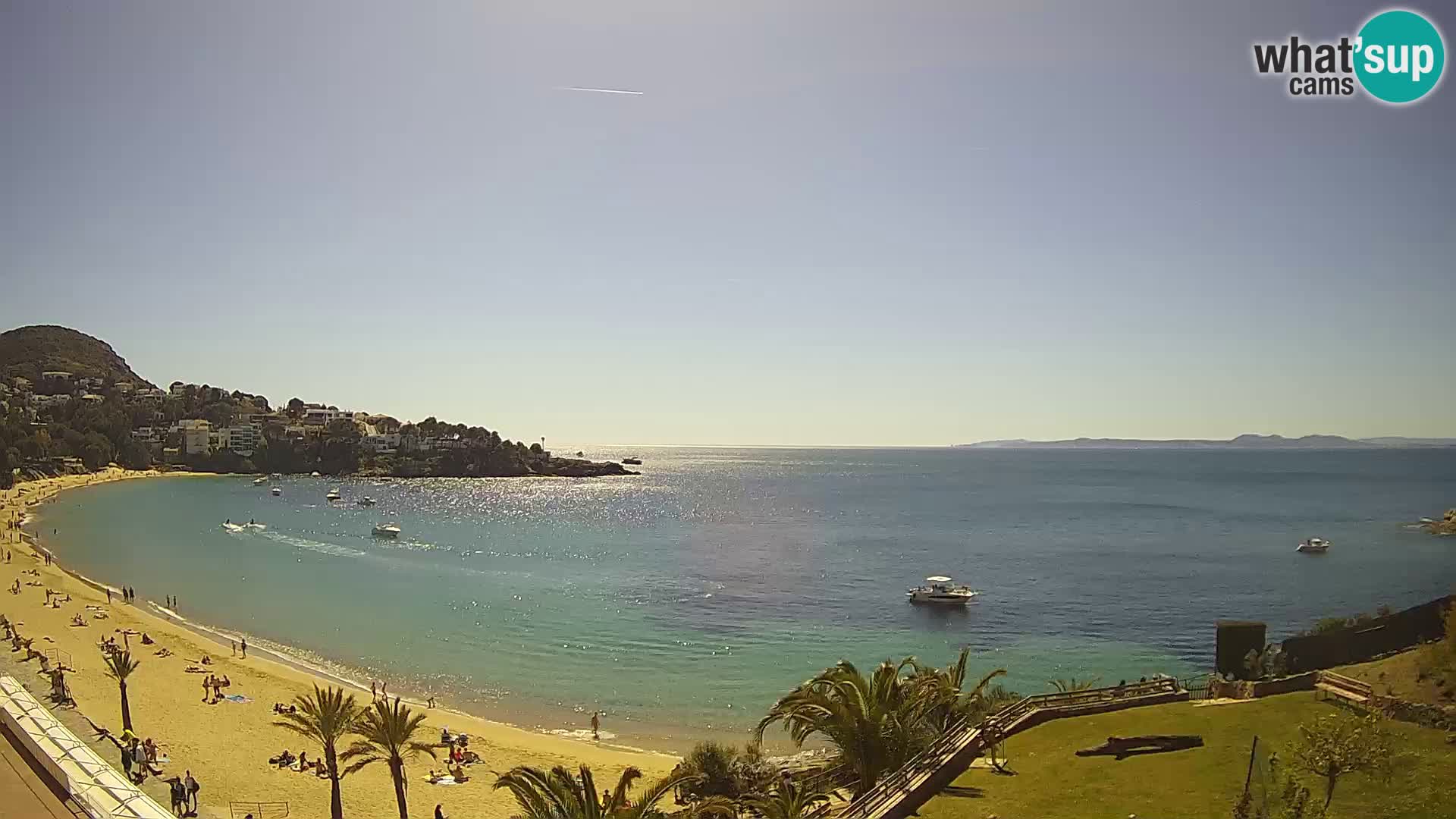 Plage de l’Almadrava Livecam Roses – Costa Brava – Espagne
