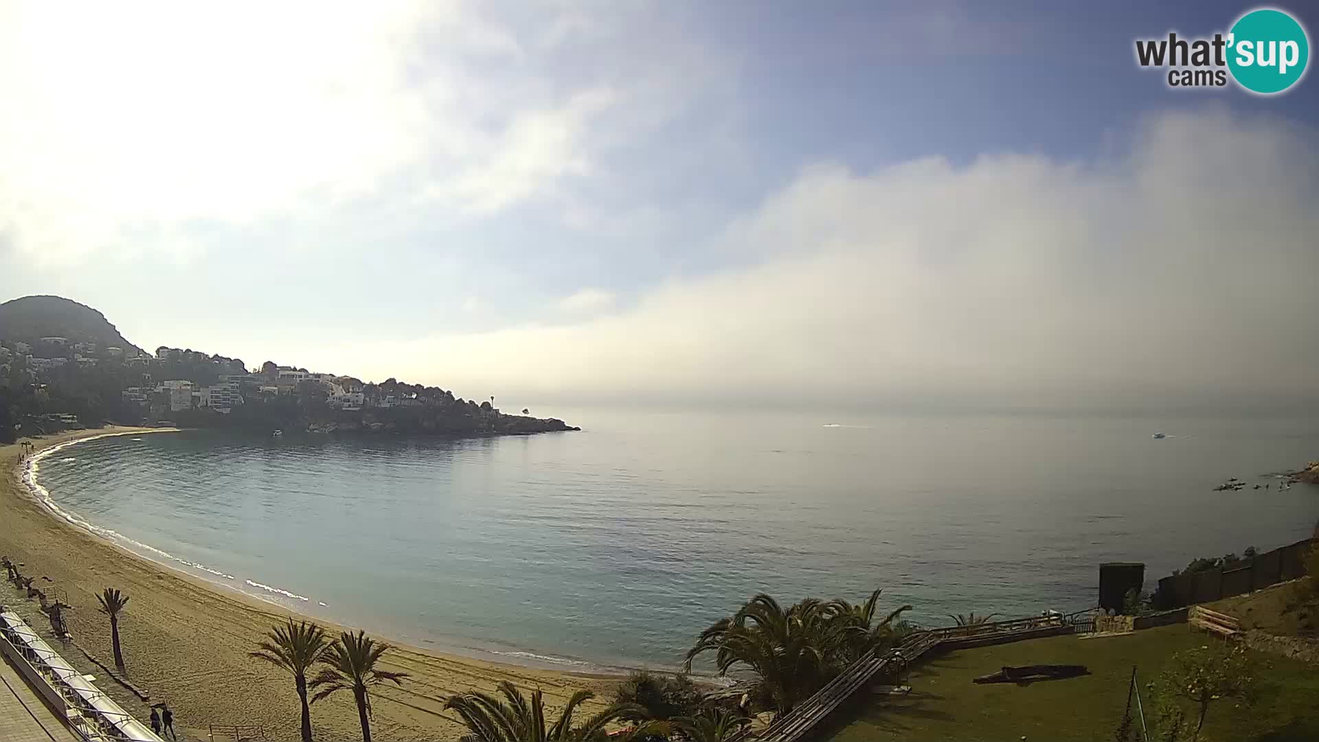 Platja de l’Almadrava beach Live Webcam Roses – Costa Brava – Spain