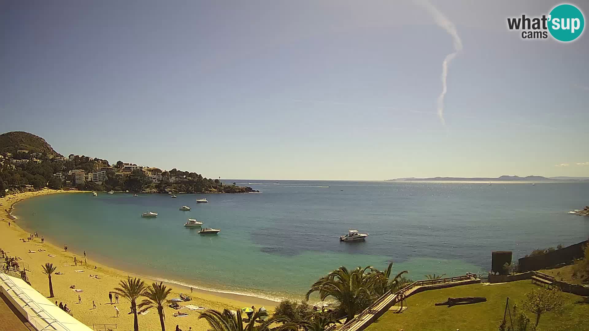 Plage de l’Almadrava Livecam Roses – Costa Brava – Espagne