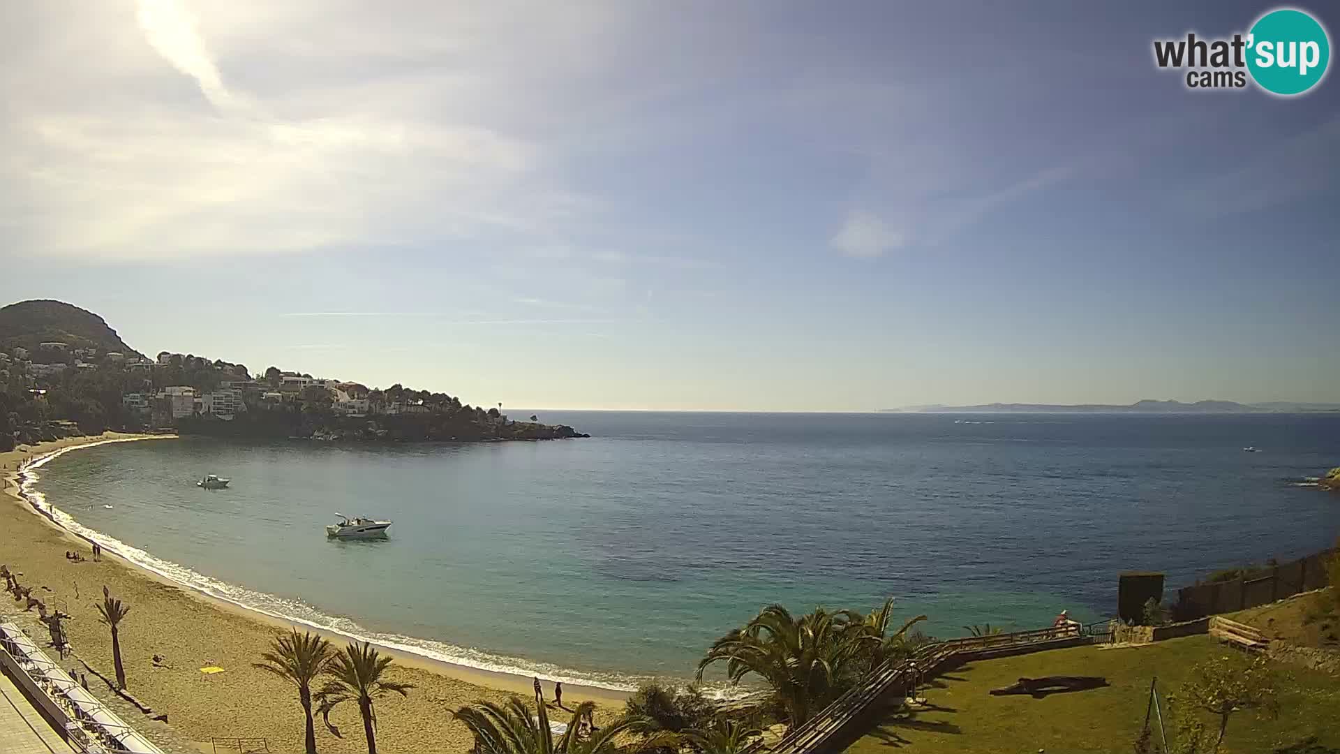 Platja de l’Almadrava Strand Webcam Roses – Costa Brava – Spanien