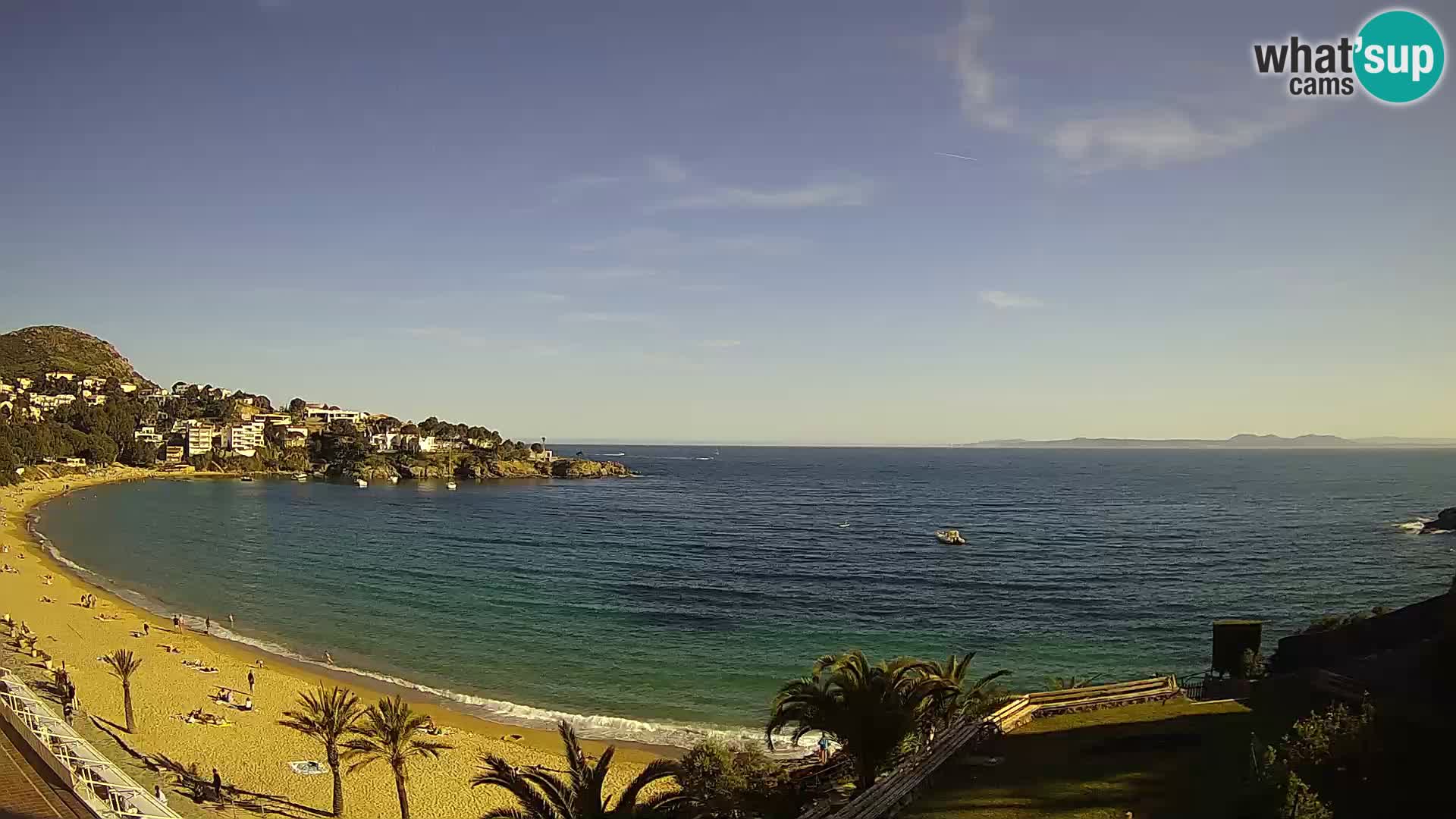 Platja de l’Almadrava beach Live Webcam Roses – Costa Brava – Spain
