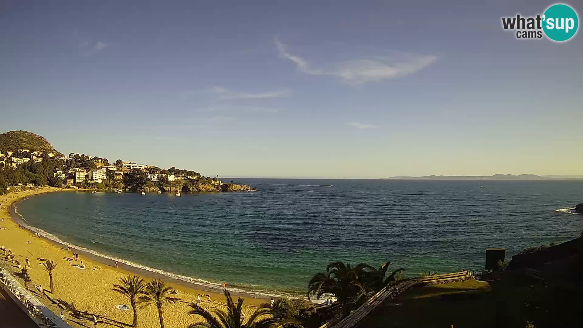 Platja de l’Almadrava beach Live Webcam Roses – Costa Brava – Spain