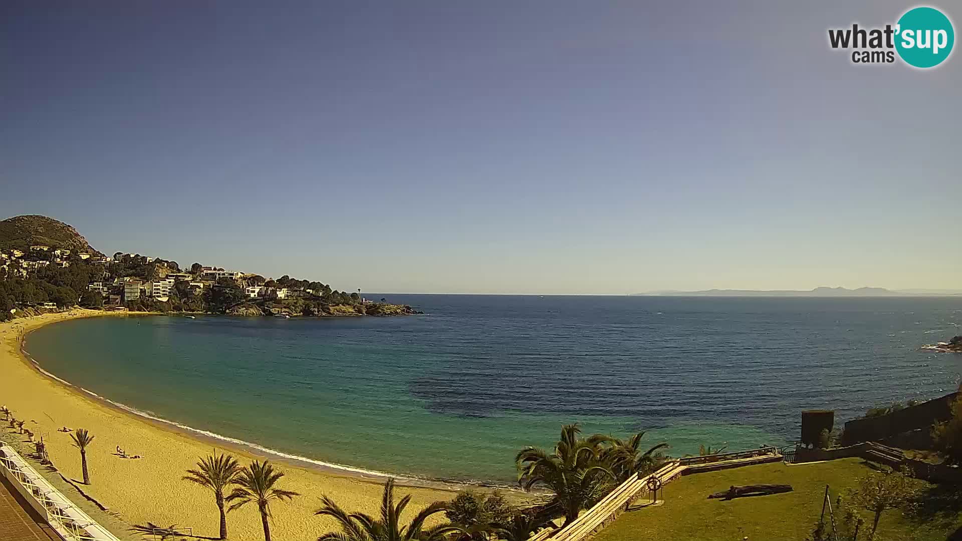 Plaža de l’Almadrava web kamera Roses – Costa Brava – Španjolska