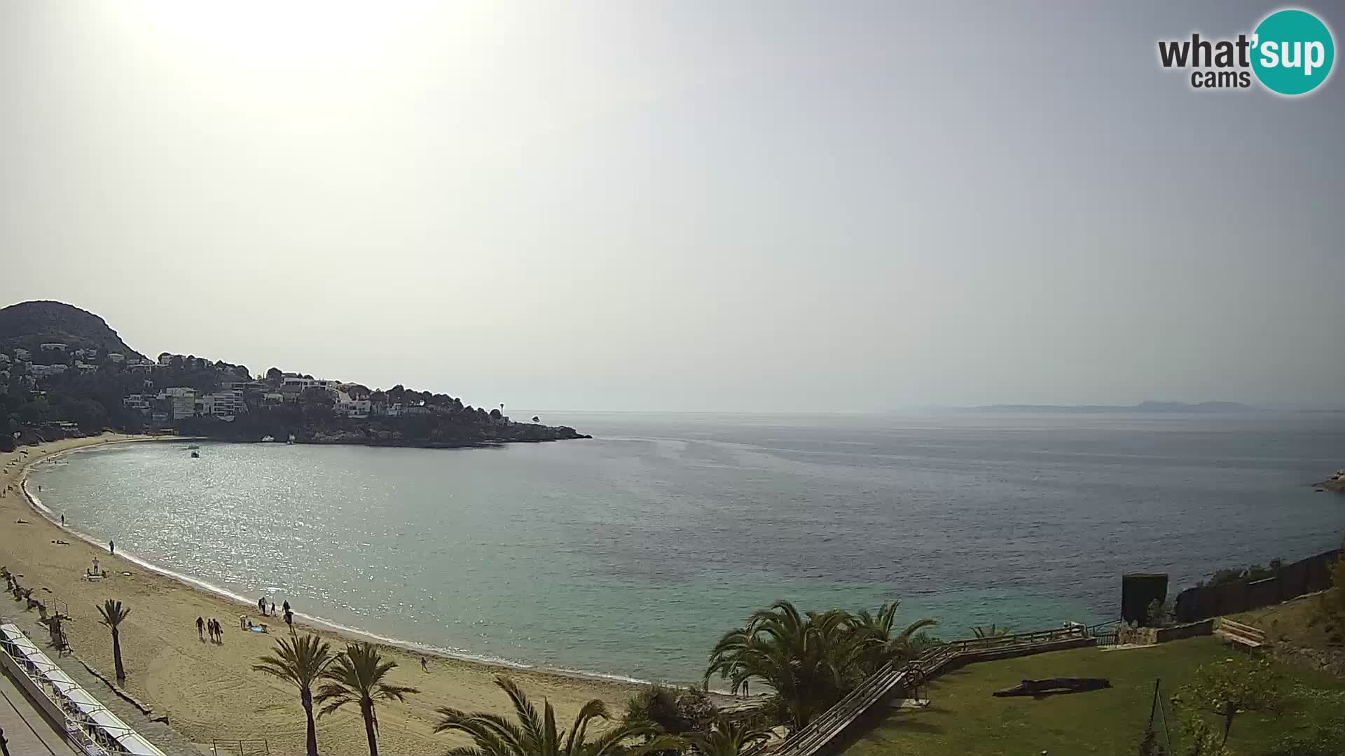 Plaža de l’Almadrava web kamera Roses – Costa Brava – Španjolska