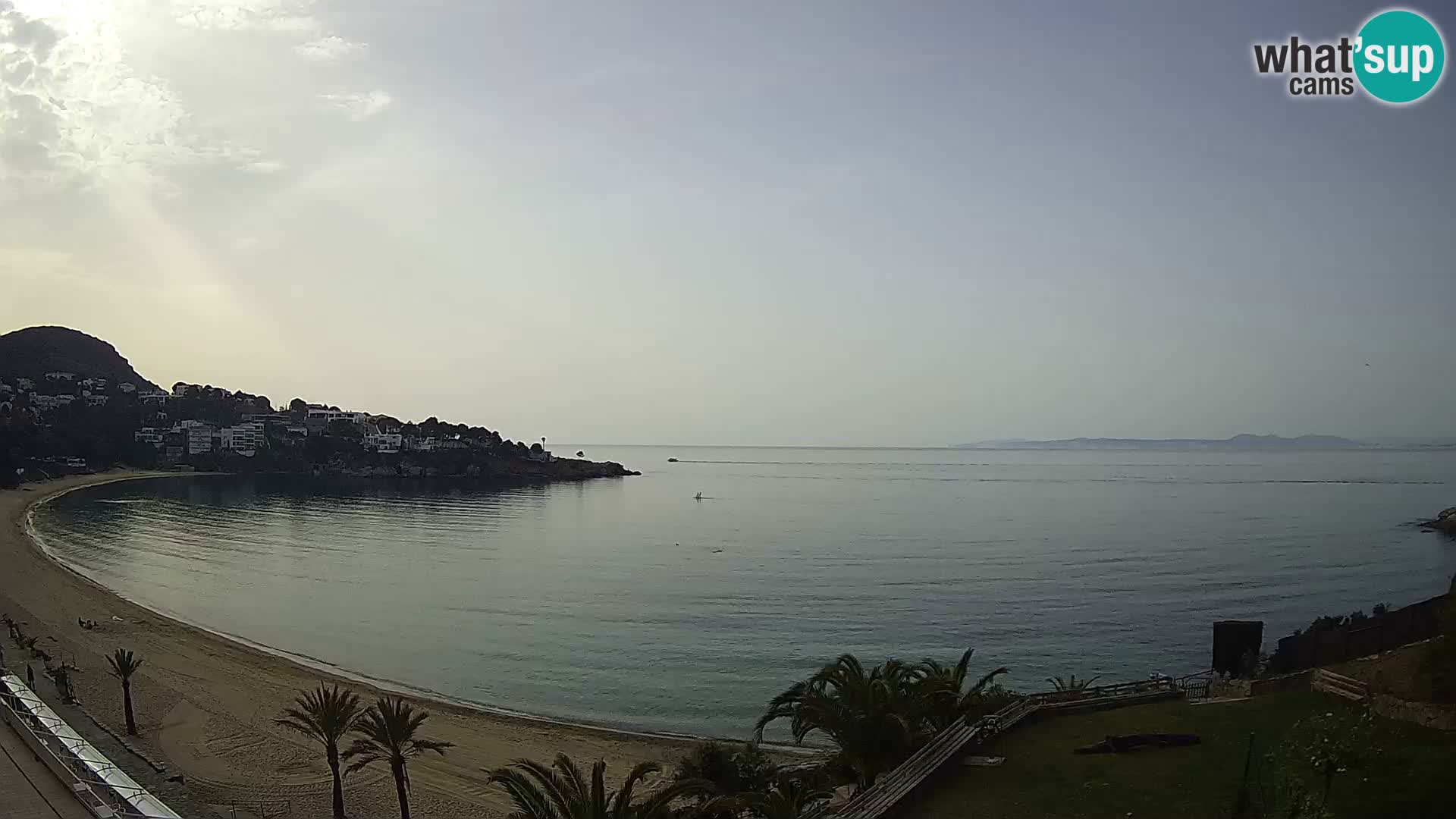 Plage de l’Almadrava Livecam Roses – Costa Brava – Espagne