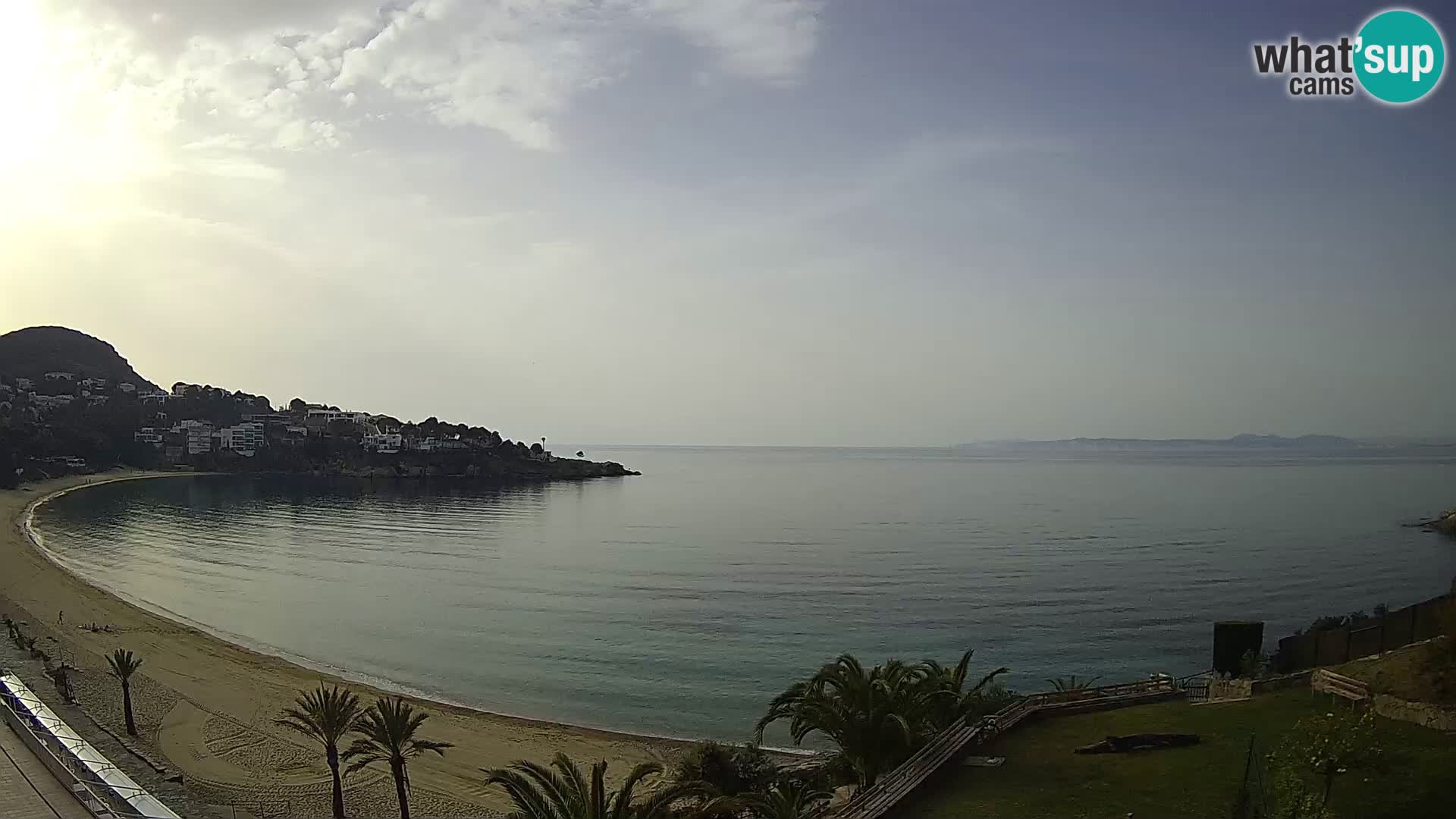 Plaža de l’Almadrava web kamera Roses – Costa Brava – Španjolska