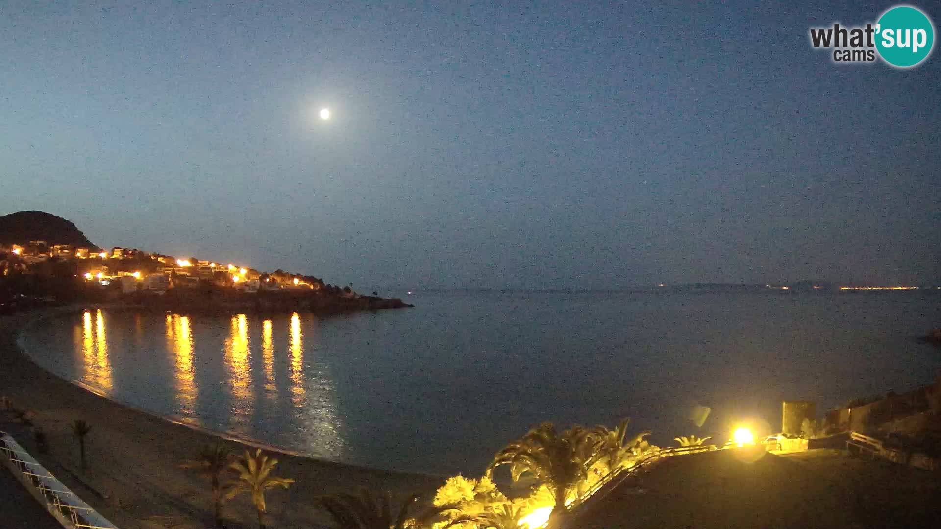 Plaža de l’Almadrava Spletna kamera Roses – Costa Brava – Španija