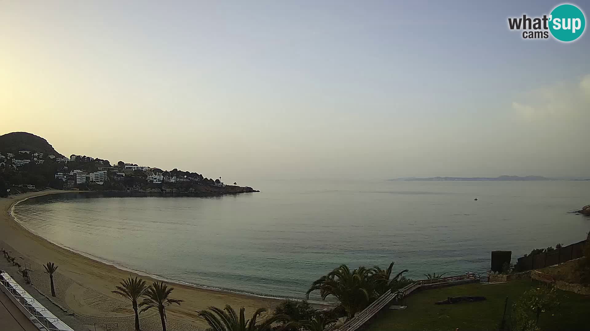 Platja de l’Almadrava Strand Webcam Roses – Costa Brava – Spanien