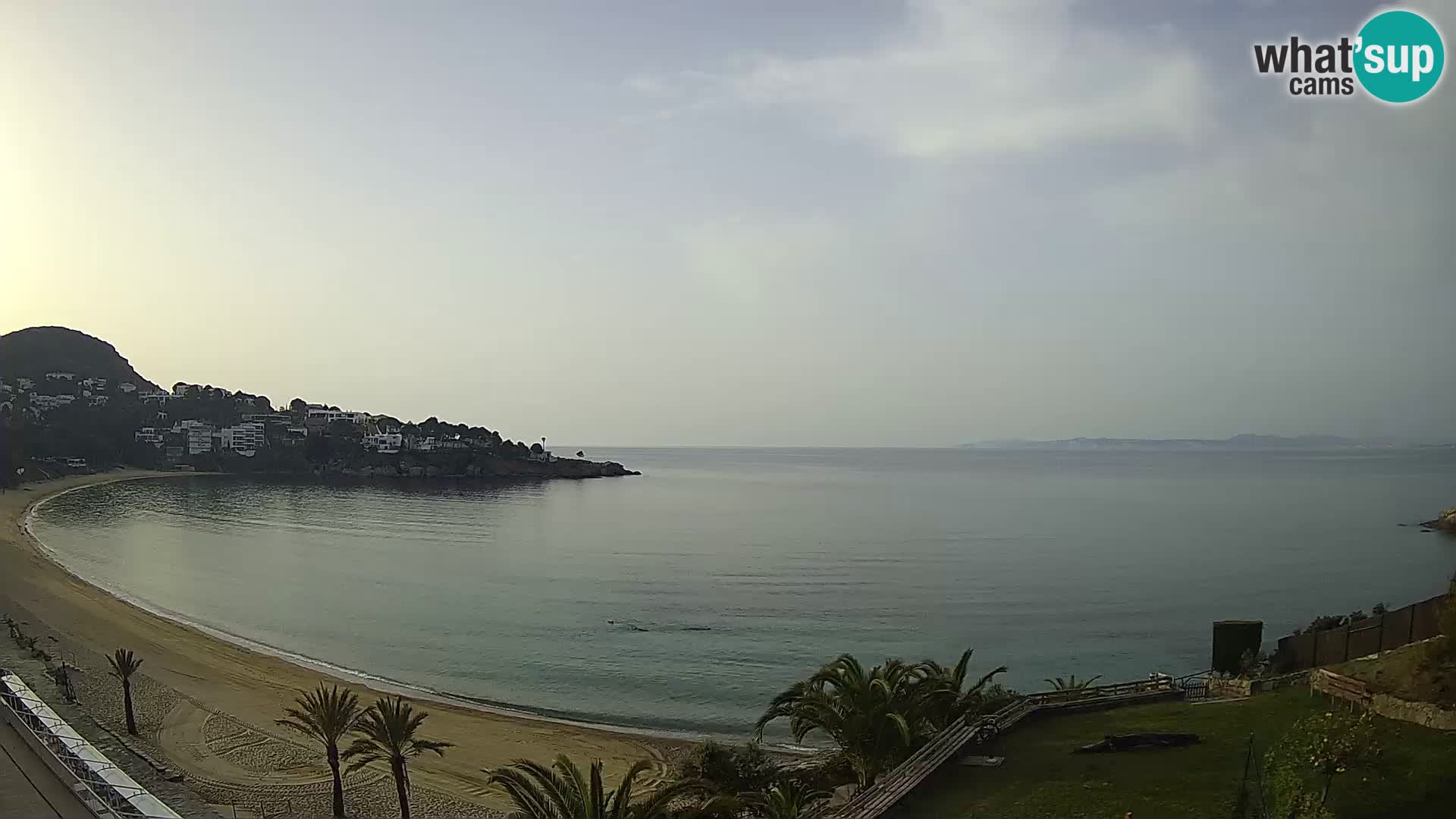 Plage de l’Almadrava Livecam Roses – Costa Brava – Espagne