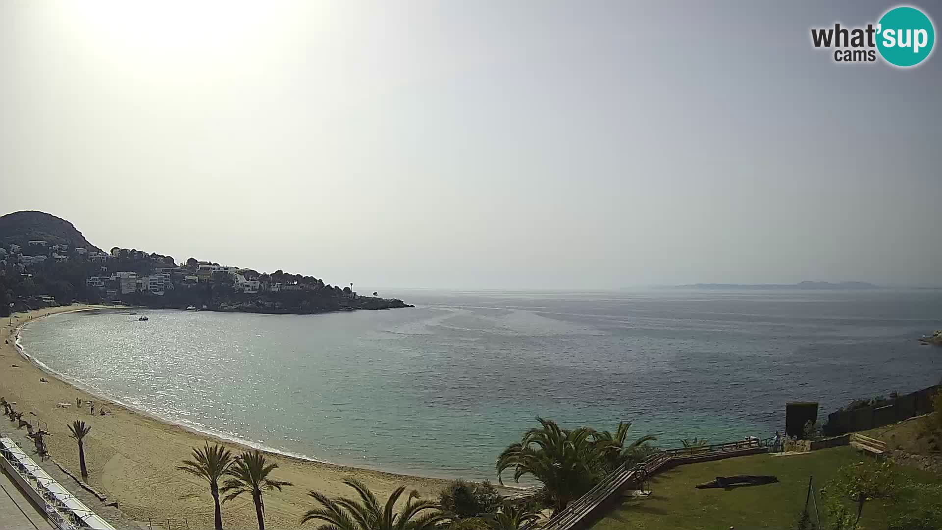 Plage de l’Almadrava Livecam Roses – Costa Brava – Espagne