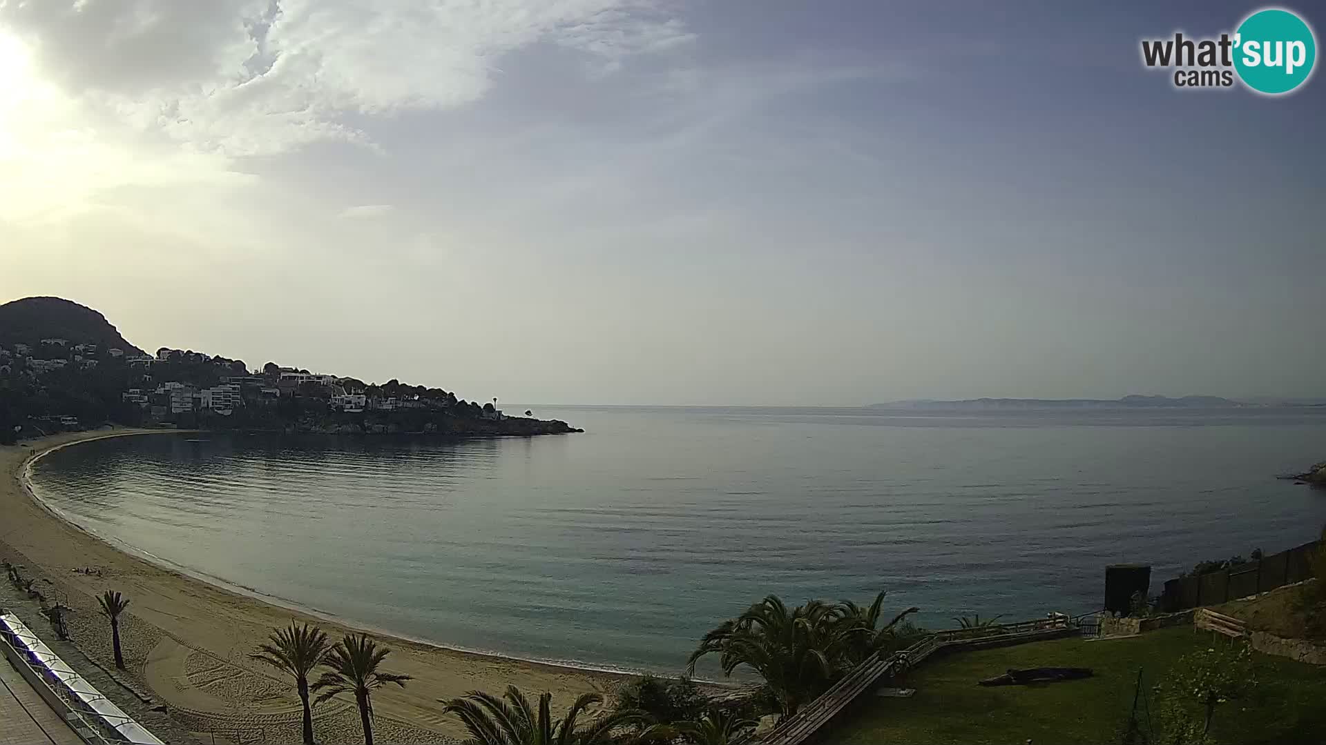 Platja de l’Almadrava Spiaggia Live Webcam Roses – Costa Brava – Spagna