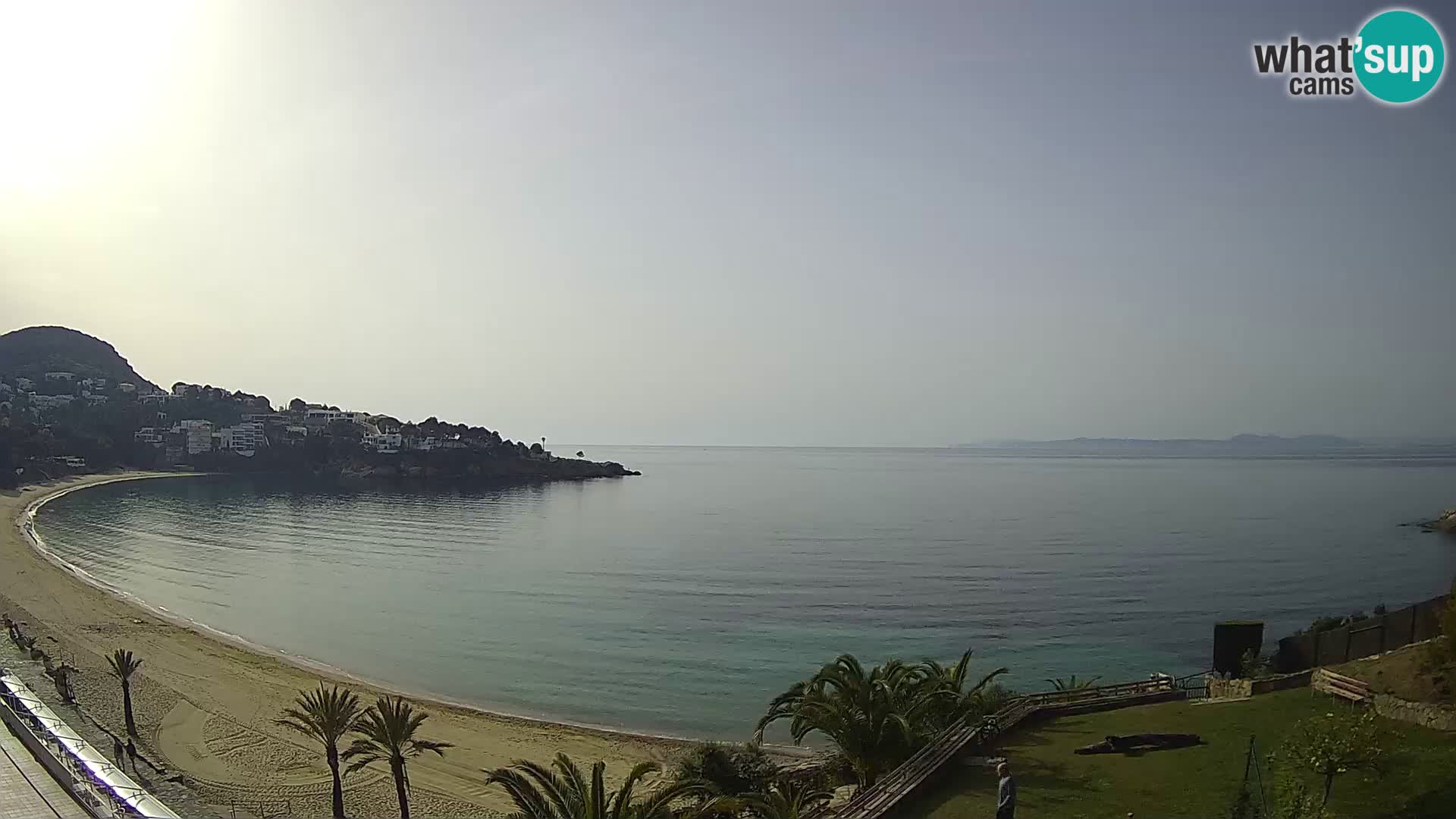 Plage de l’Almadrava Livecam Roses – Costa Brava – Espagne