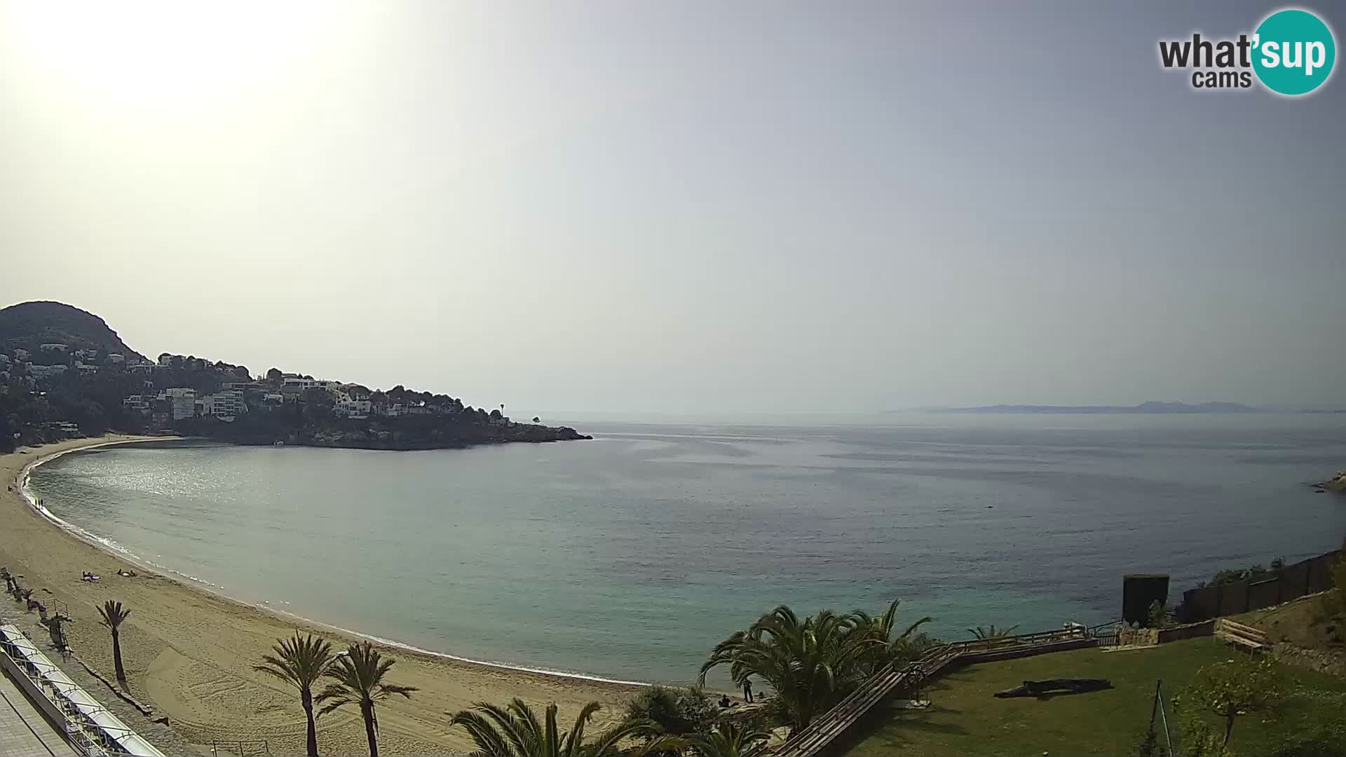 Platja de l’Almadrava Spiaggia Live Webcam Roses – Costa Brava – Spagna