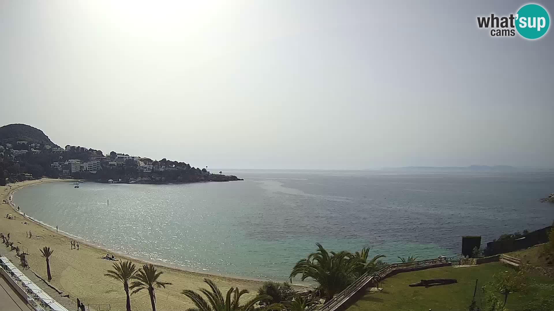 Plaža de l’Almadrava web kamera Roses – Costa Brava – Španjolska