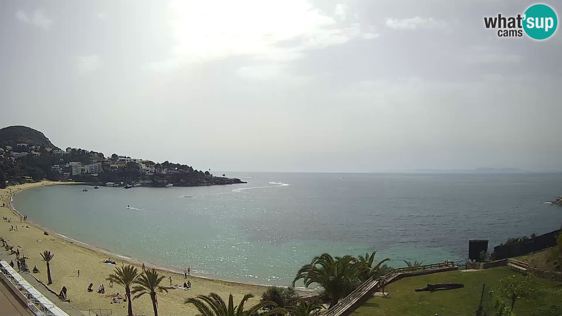 Plaža de l’Almadrava web kamera Roses – Costa Brava – Španjolska