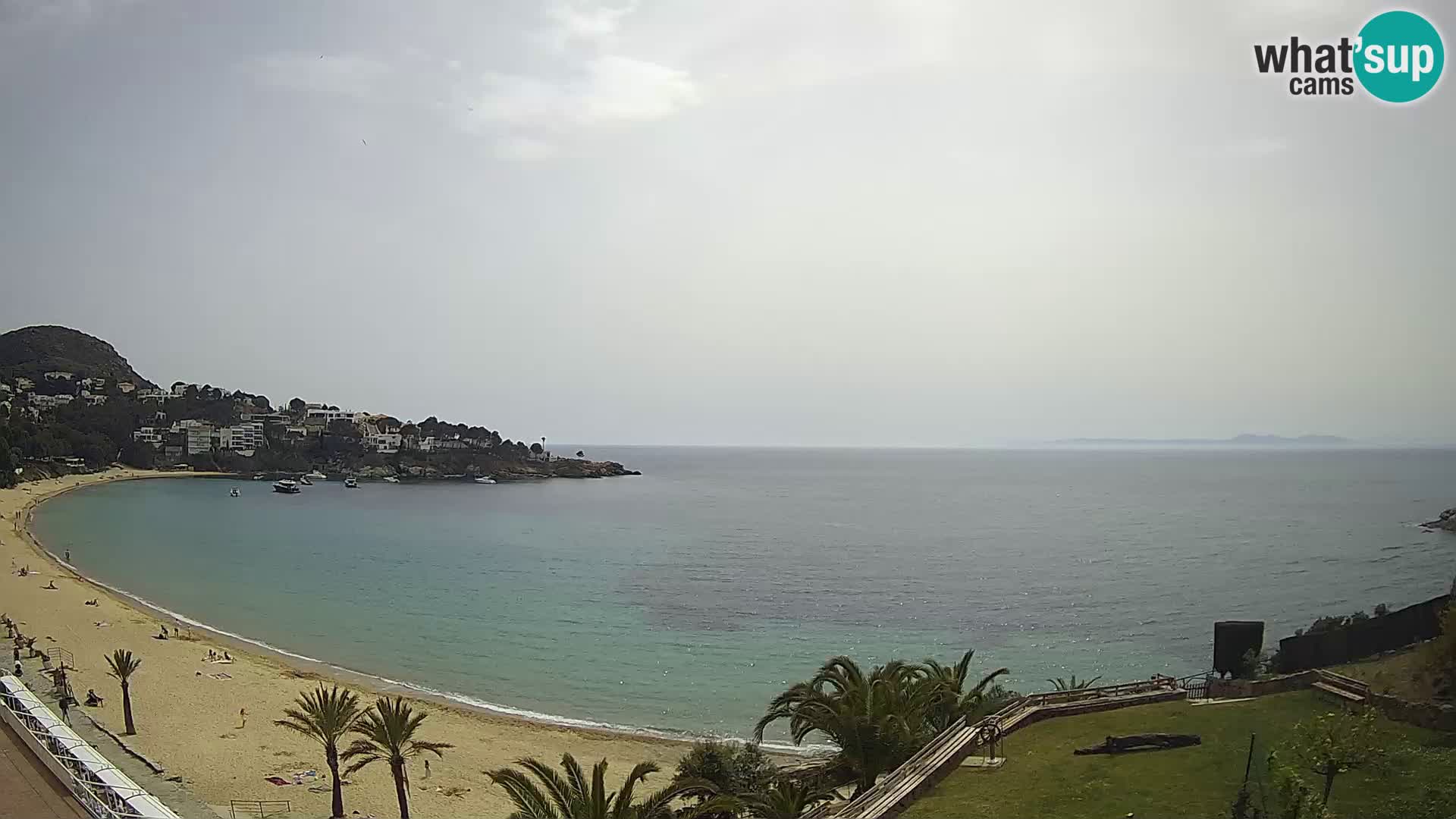 Platja de l’Almadrava Spiaggia Live Webcam Roses – Costa Brava – Spagna