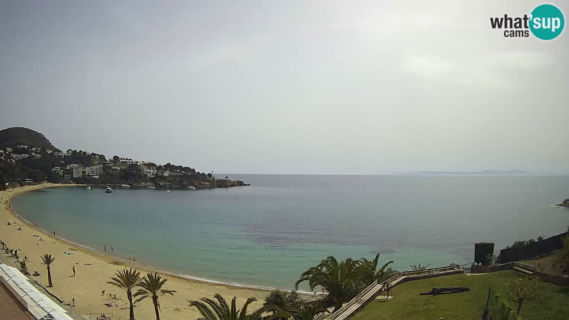 Plage de l’Almadrava Livecam Roses – Costa Brava – Espagne