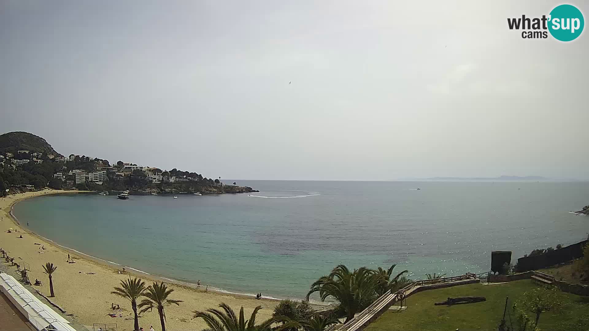 Plage de l’Almadrava Livecam Roses – Costa Brava – Espagne