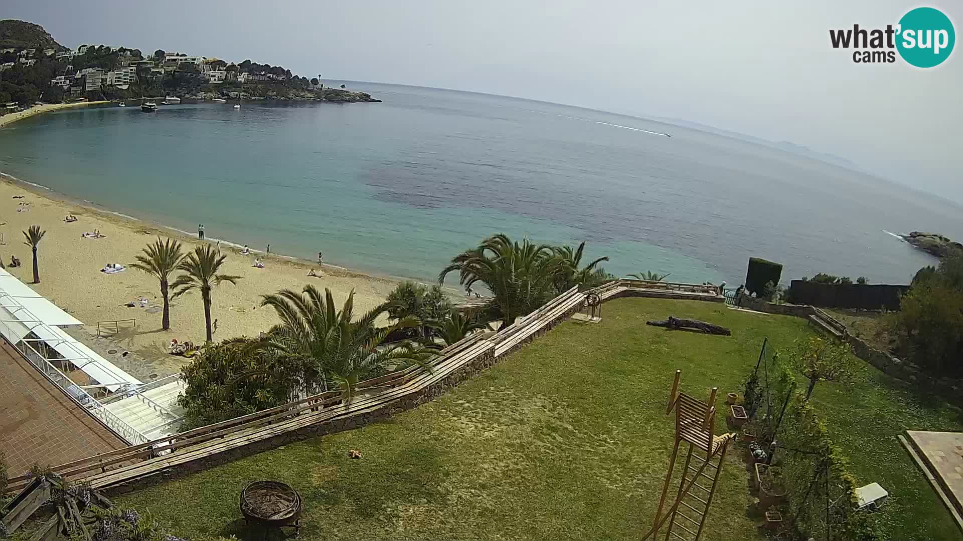Platja de l’Almadrava beach Live Webcam Roses – Costa Brava – Spain