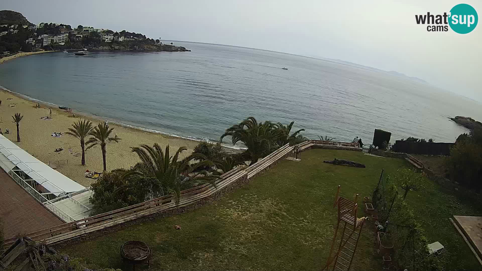 Playa de l’Almadrava camera en vivo Roses – Costa Brava – Espana