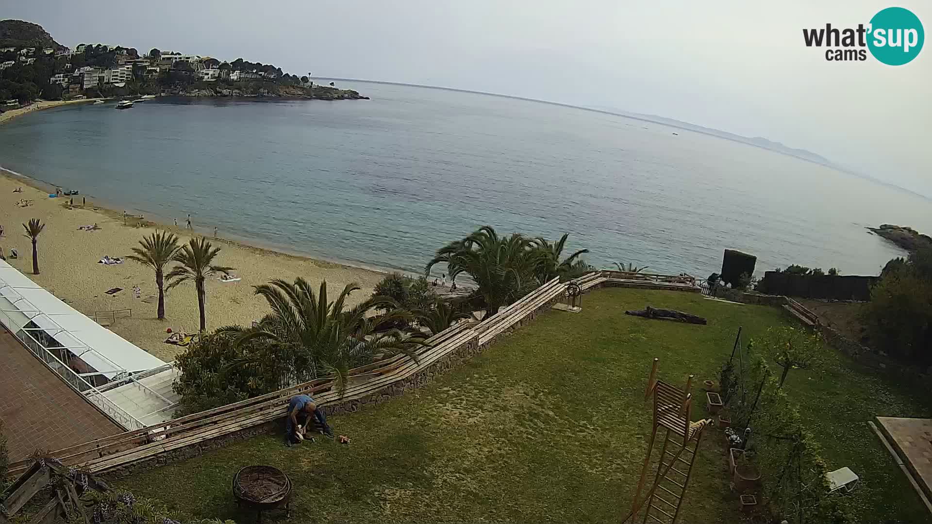 Platja de l’Almadrava beach Live Webcam Roses – Costa Brava – Spain