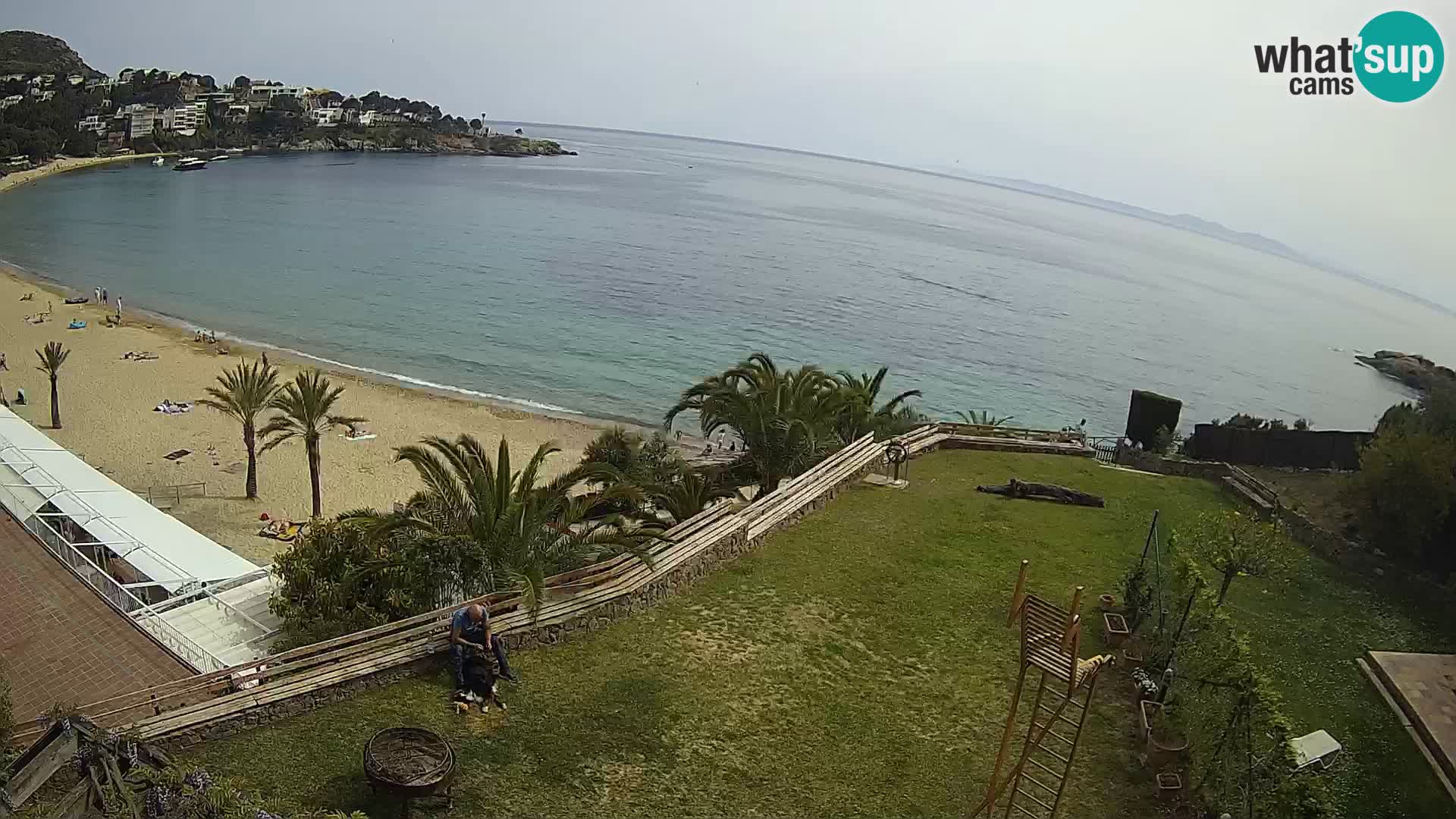 Platja de l’Almadrava beach Live Webcam Roses – Costa Brava – Spain