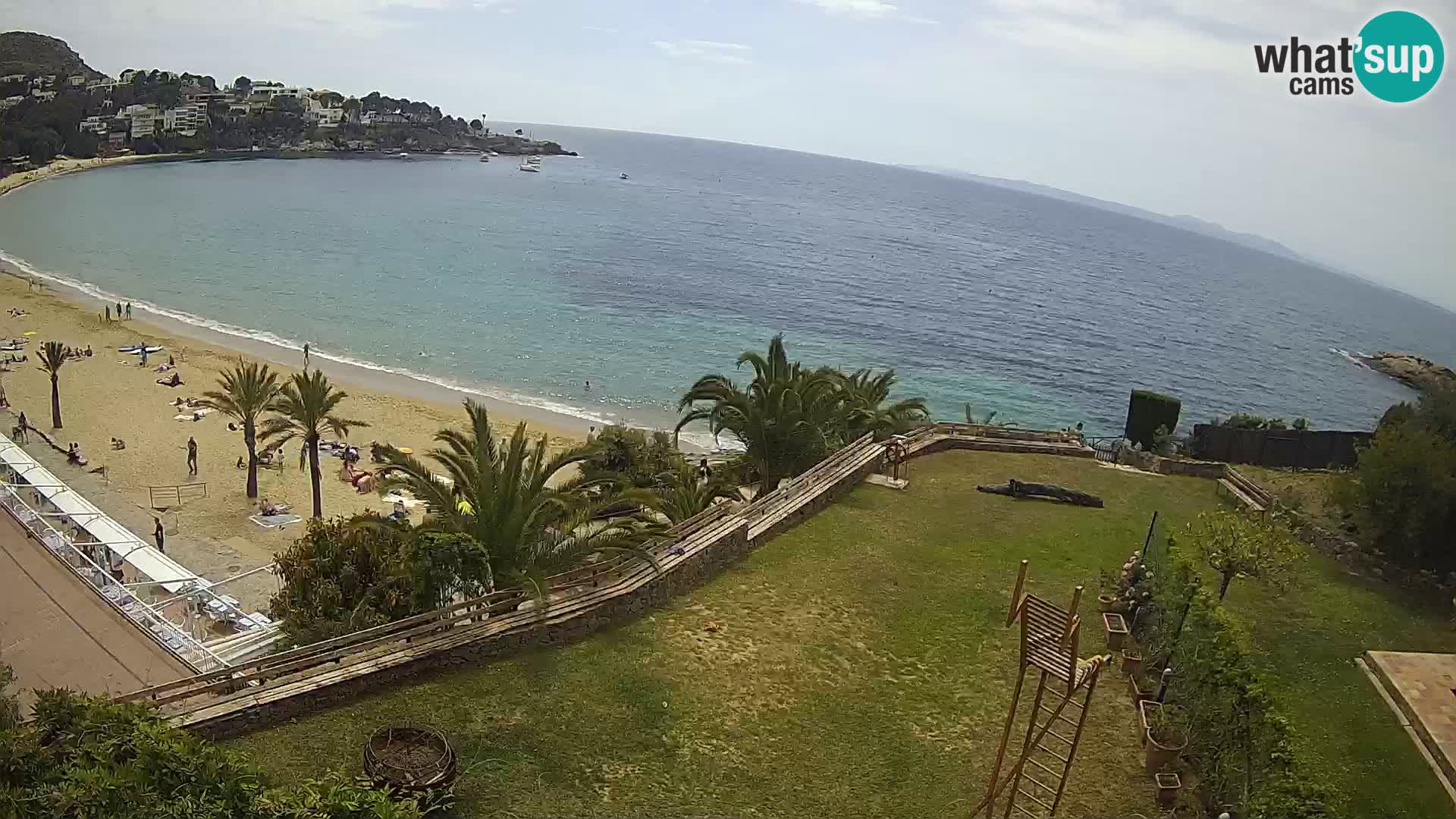 Platja de l’Almadrava Strand Webcam Roses – Costa Brava – Spanien
