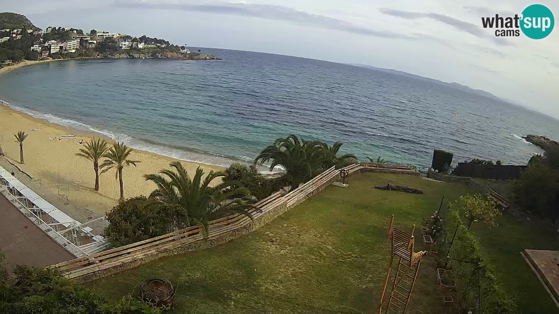 Playa de l’Almadrava camera en vivo Roses – Costa Brava – Espana
