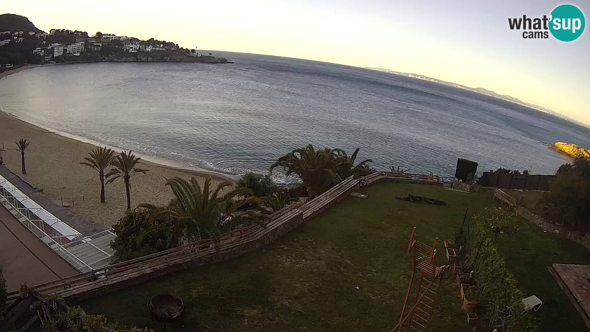 Plage de l’Almadrava Livecam Roses – Costa Brava – Espagne